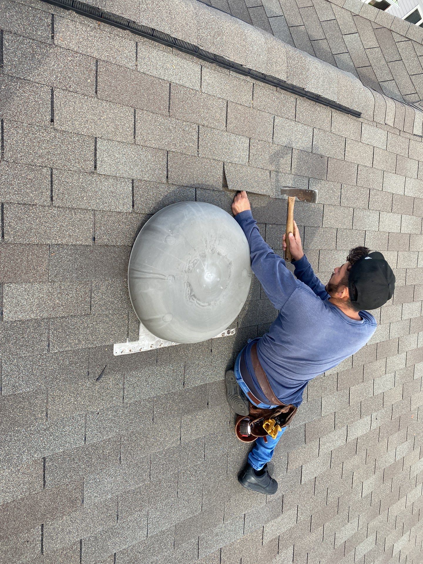 Residential Roofing Repair using Owen's Corning Duration (Lifetime) Shingles by Roof Repair Company