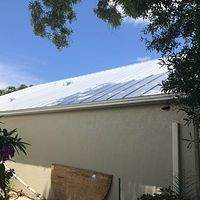 24ga 1" Nail-Strip Mill Finish by Total Roofing System The Metal Roof Experts