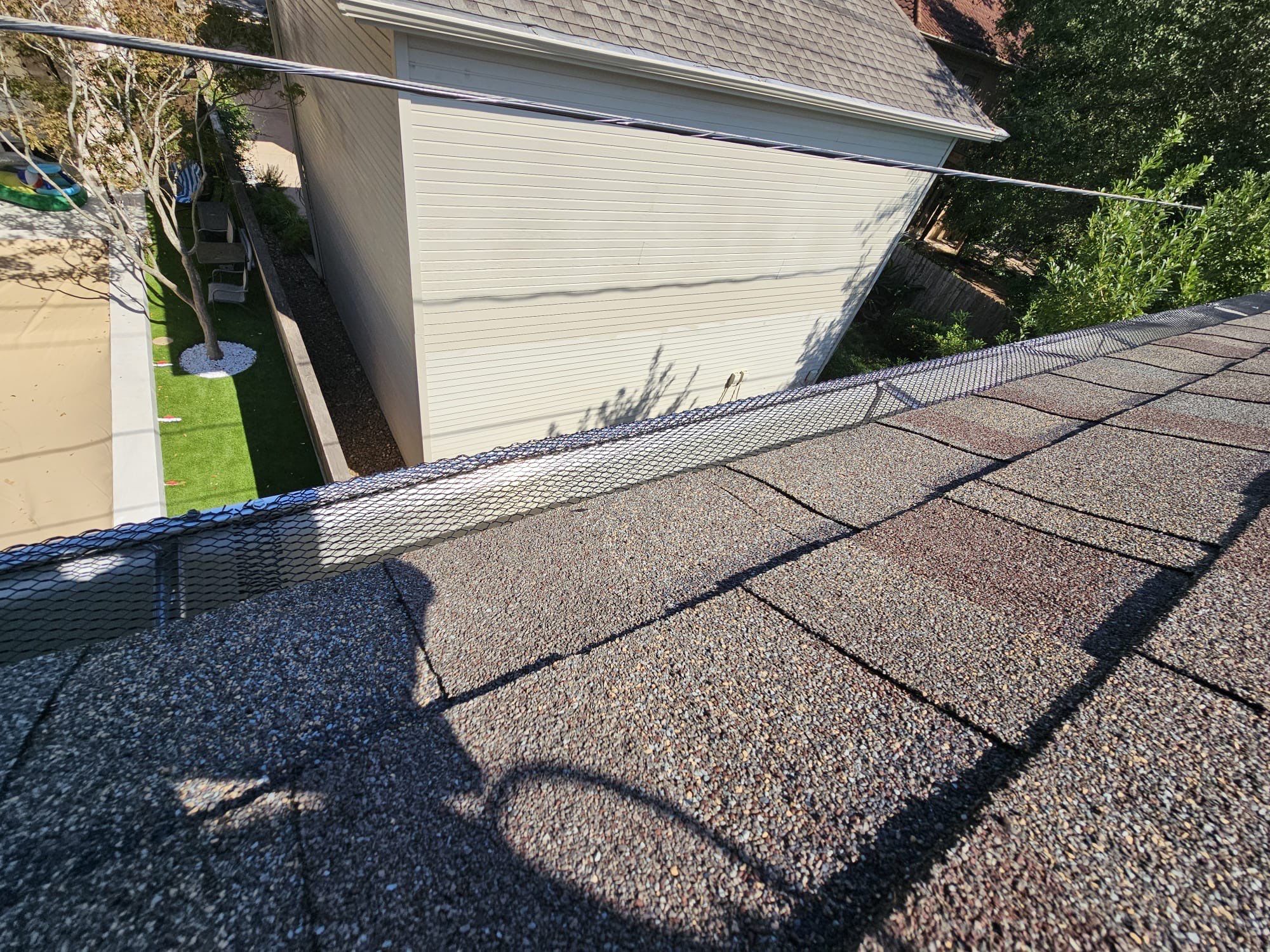 Complete Water Protection: New Gutter System & Leaf Guard for Jon Russo! š§ļøš” by Texas Urban Elements