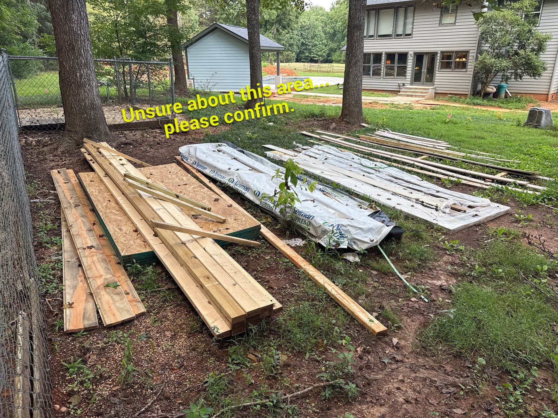 Project in Rock Hill by Badger Hauling