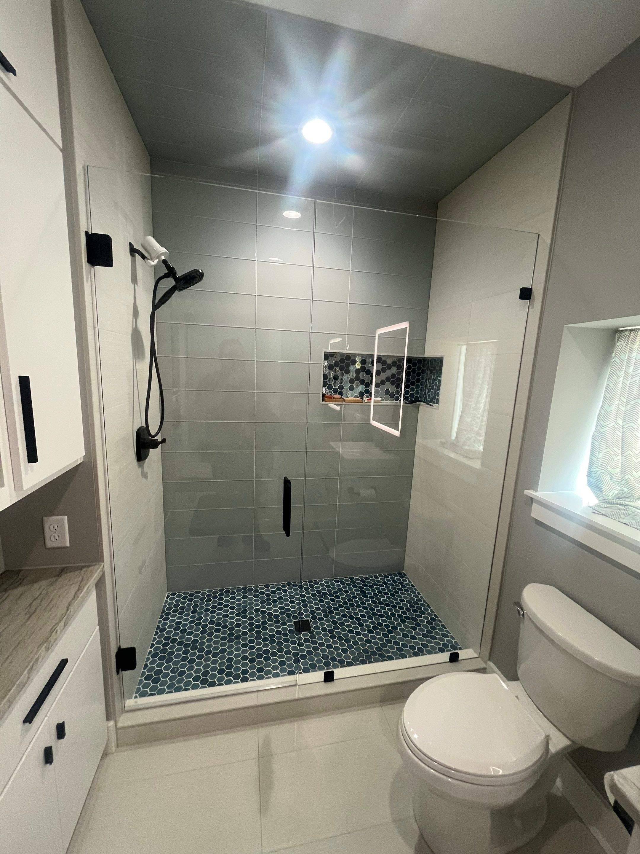 Shower Pictures by Custom Glass Service