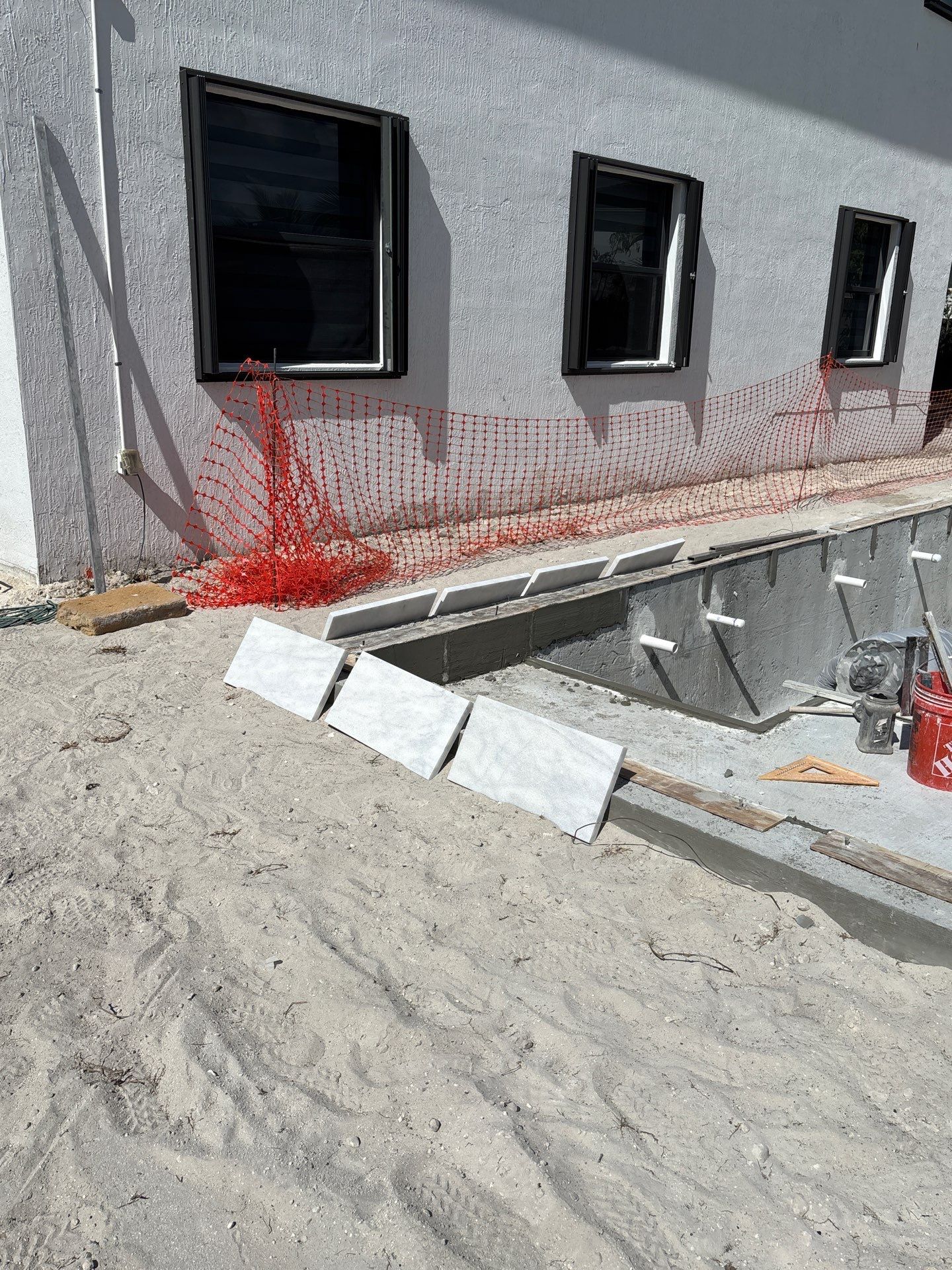 Project in Miami by ROSMEL POOLS INC