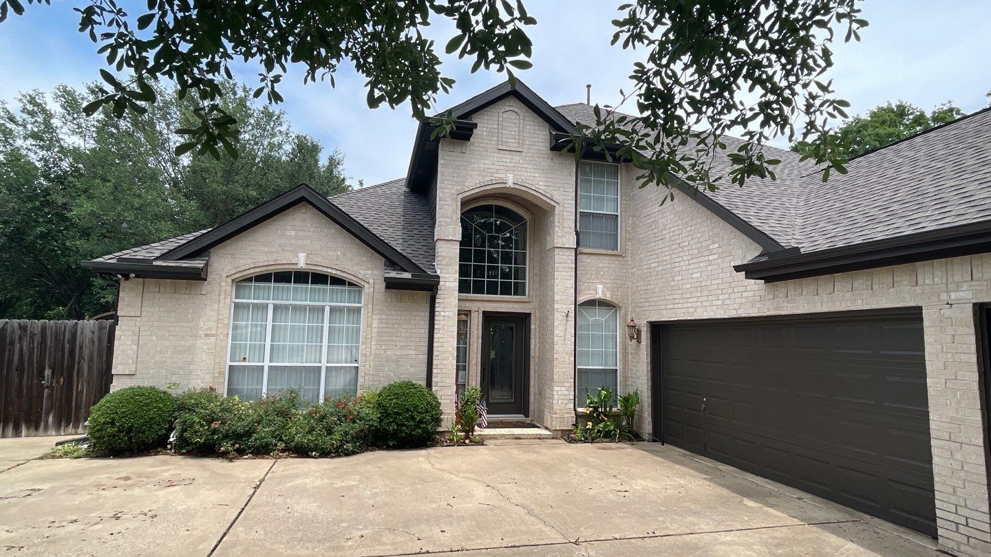Full Exterior Remodel (Roofing, painting, Gutters) & Interior Damage Repair & Painting by First United Roofing & Construction