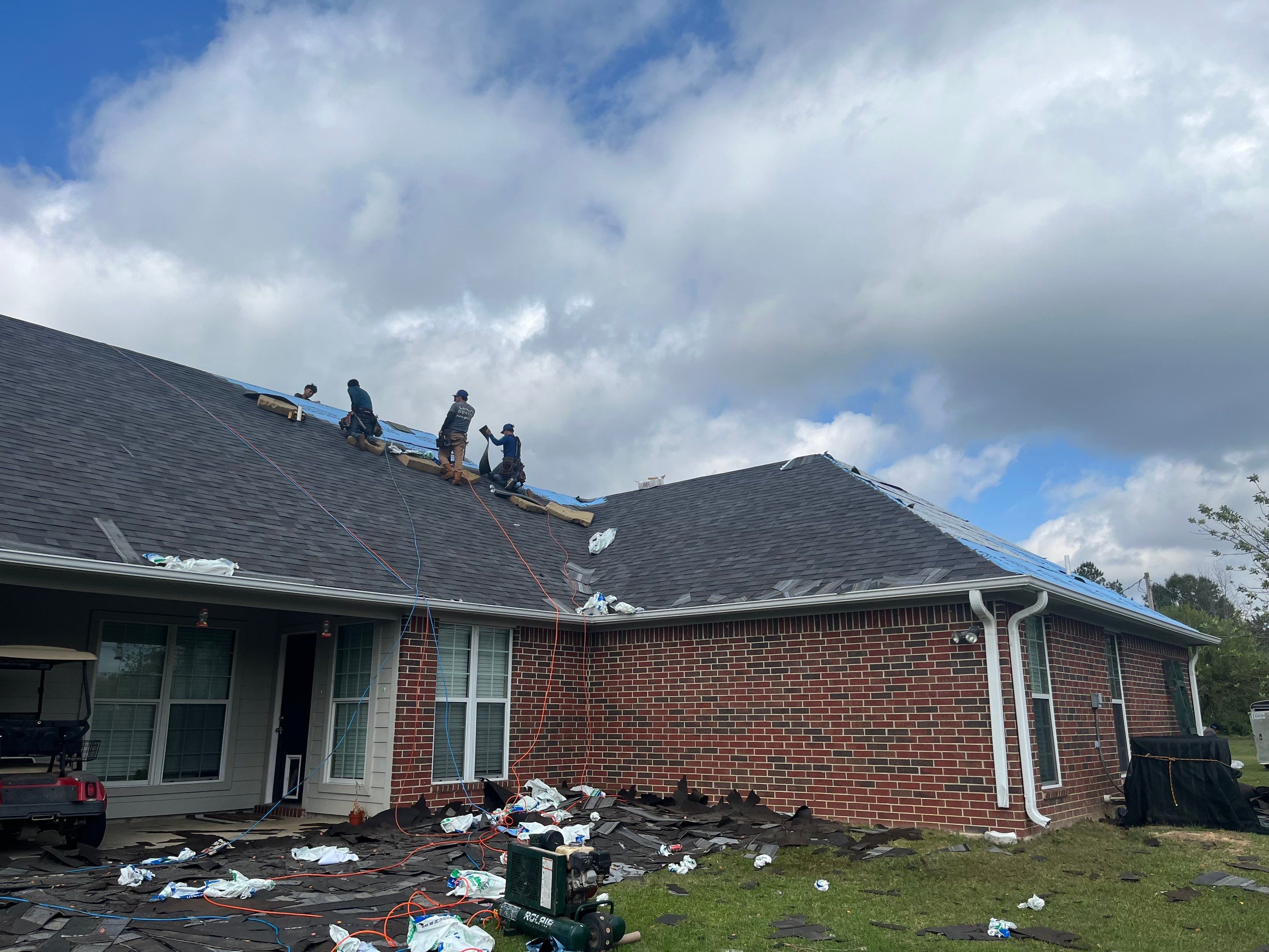 Residential Roofing Repair using Malarkey Vista: Black Oak by Hostetler Roofing