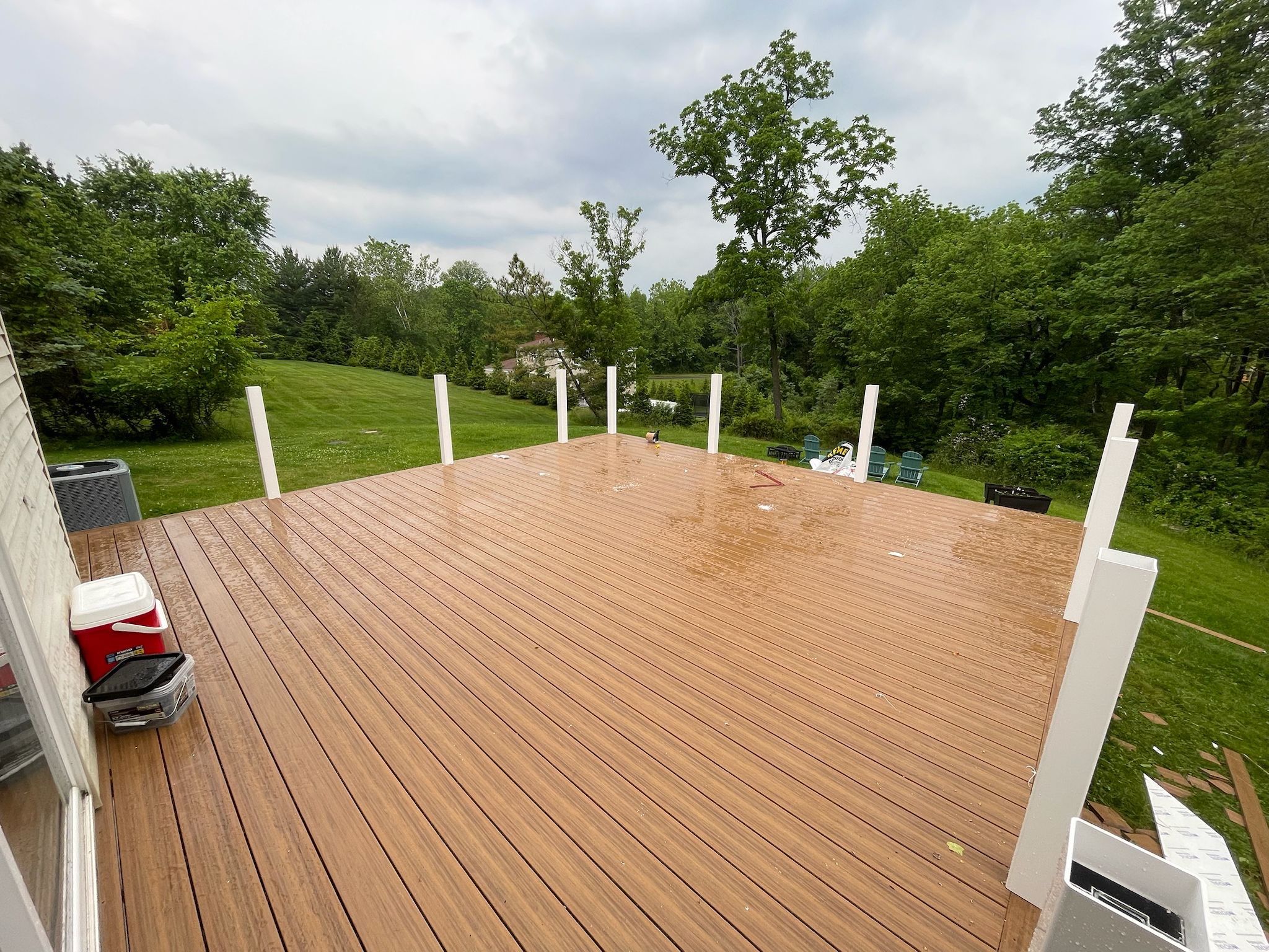 Project in Clinton Township by deck guardian