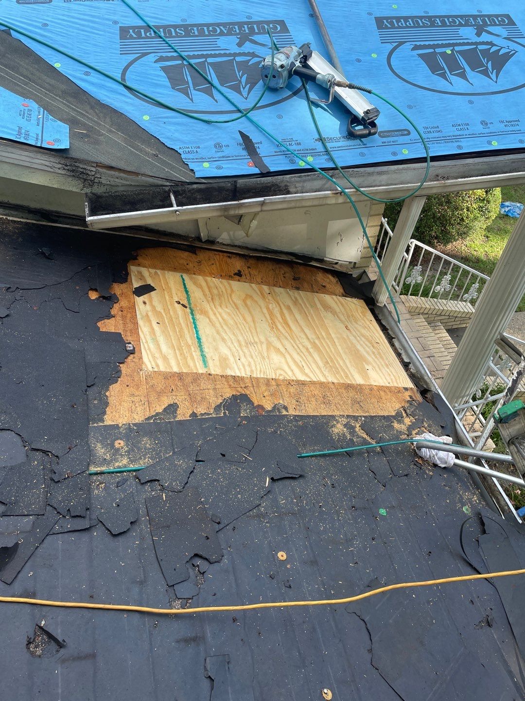 Residential Roofing Installation using Roof Replacement by American Roofing & Construction LLC