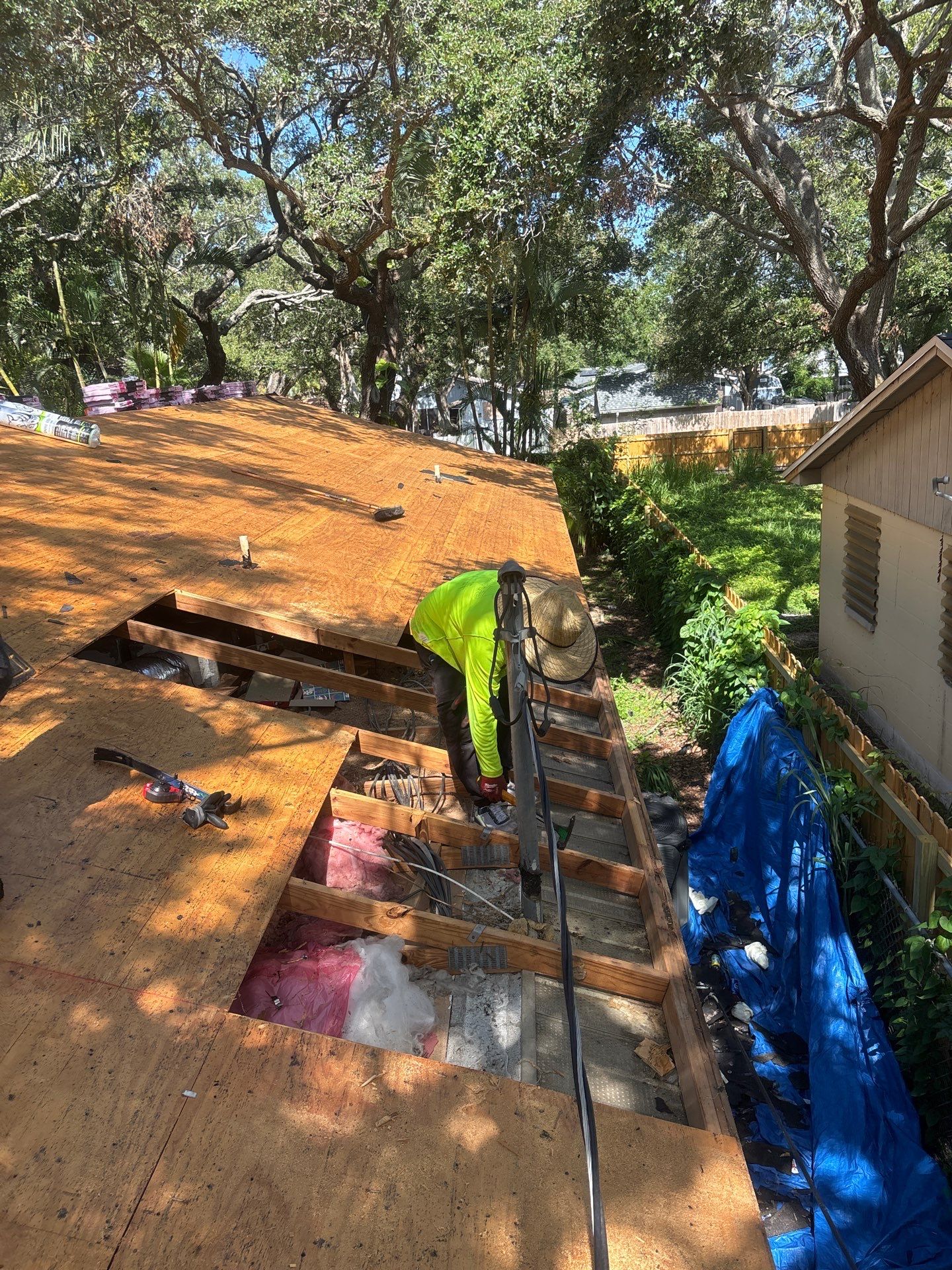 Project in Pinellas Park 33781 by Mitchell Roofing Company LLC 
