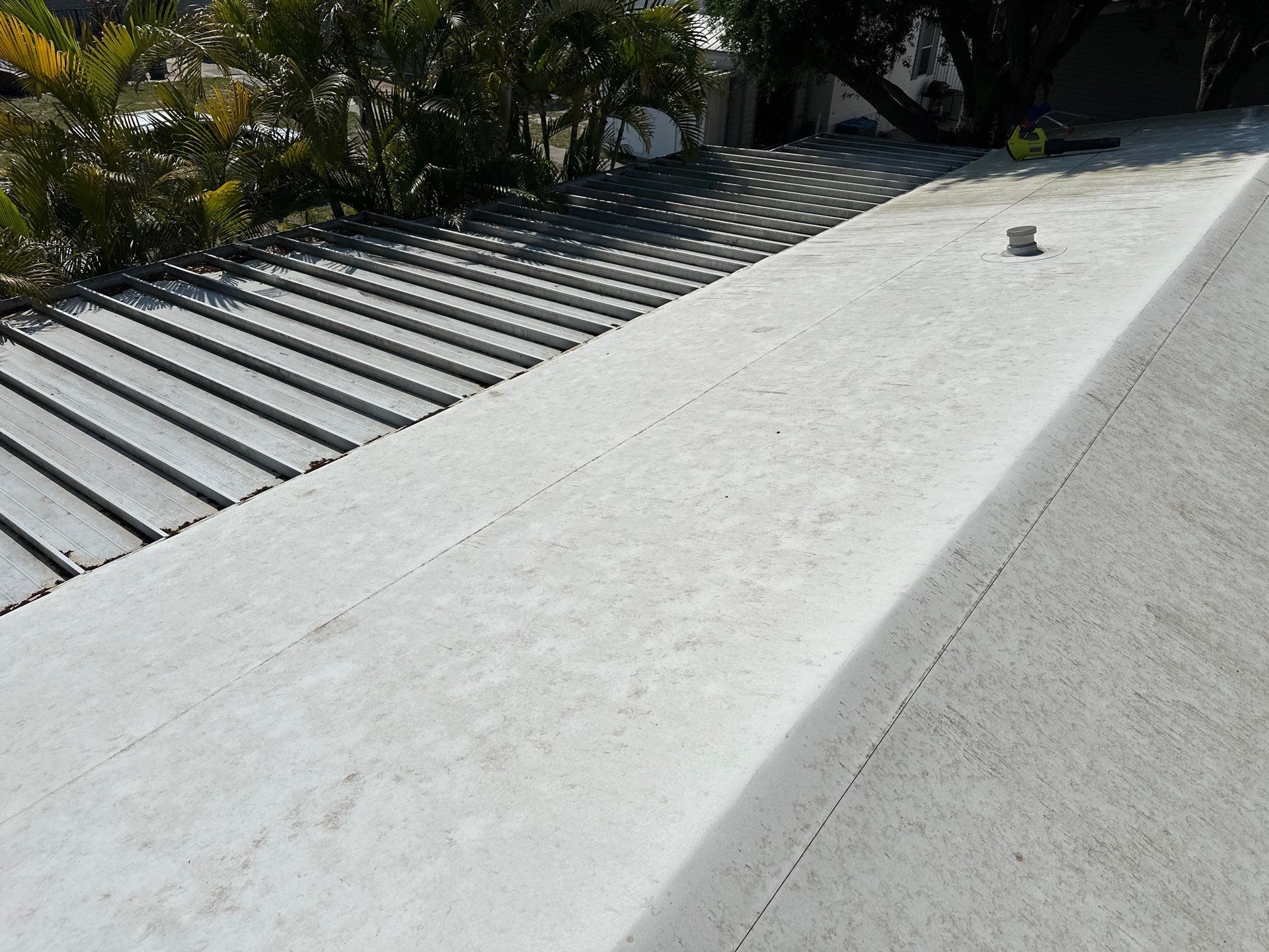 TPO Membrane & Metal Roof Cleaning + Gutter Cleaning in Fisherman’s Cove RV Park, Terra Ceia, FL | Sunshine AquaWash by Sunshine AquaWash