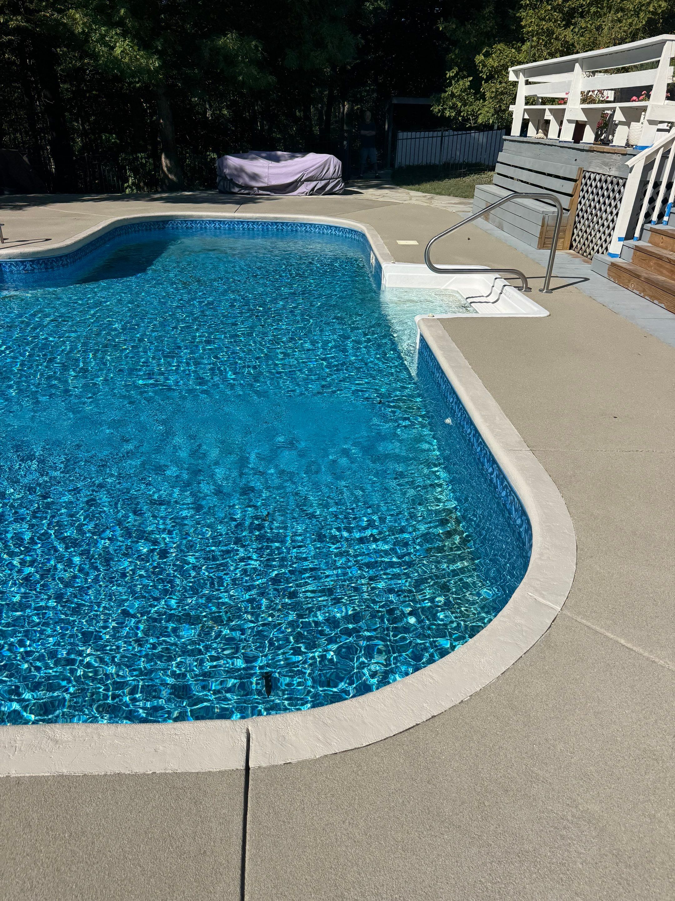 Project in Kingston Springs by Mecham Decorative Concrete