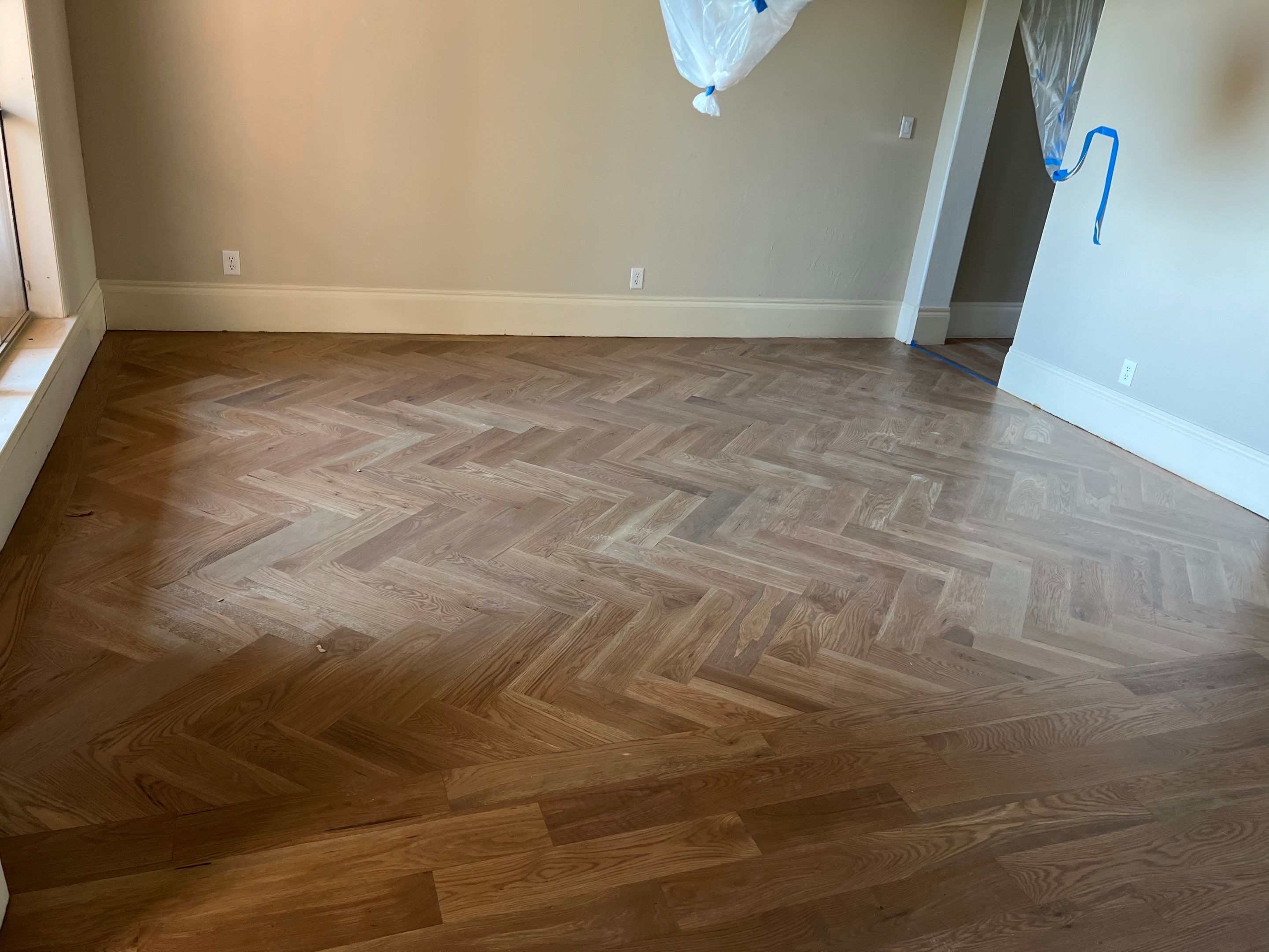 From Traditional to a Contemporary Grey by Bernard Hardwood Floors
