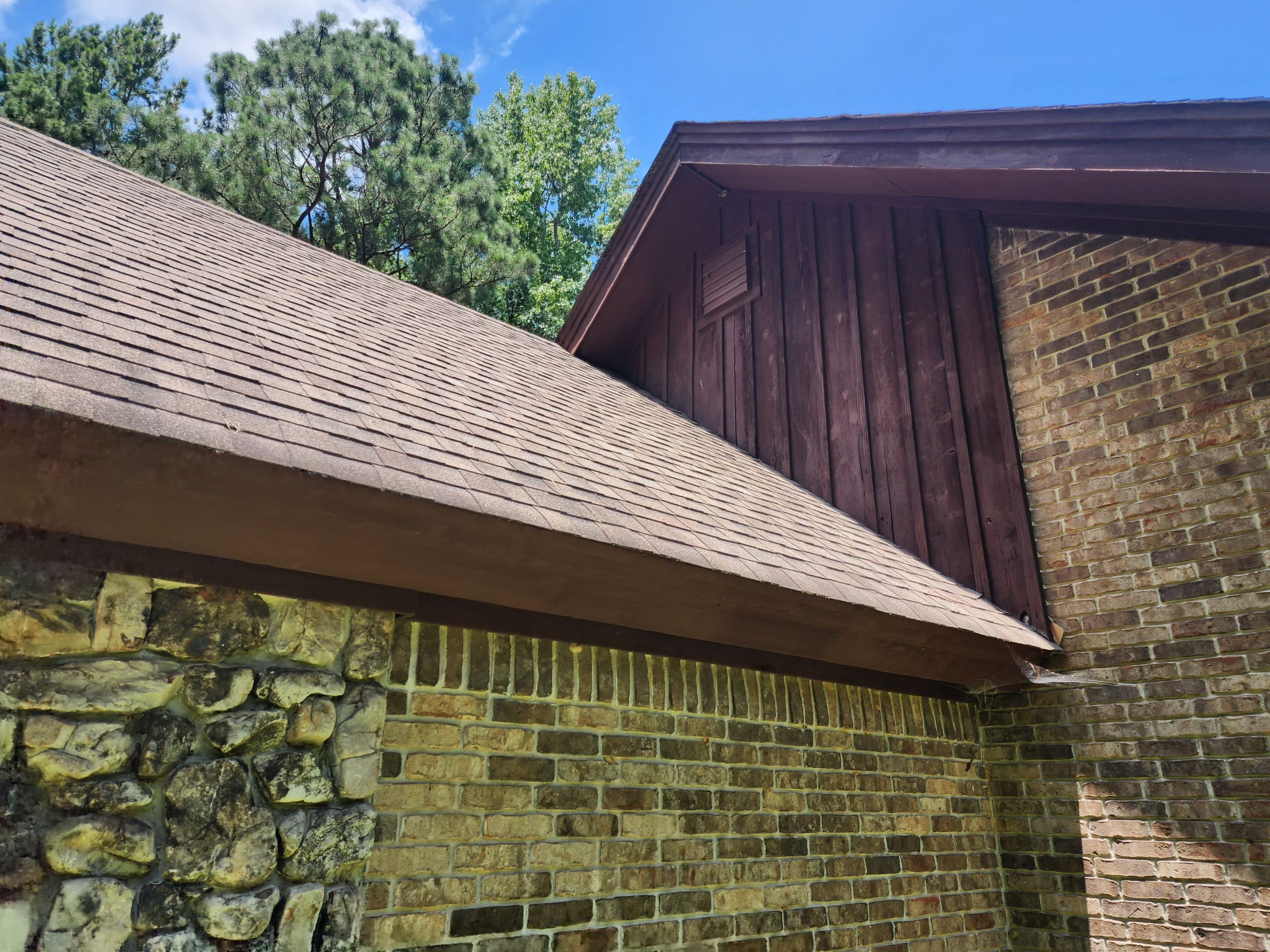 Residential Roofing Repair using Malarkey Highlander: Natural Wood by Hostetler Roofing