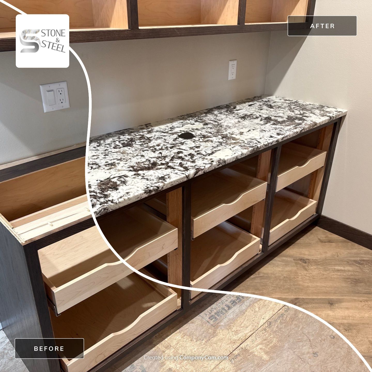 Project in West Bend by Stone & Steel