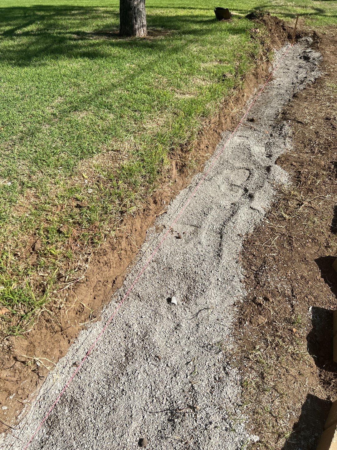 Retaining Wall using Rocks by Clays Services Inc