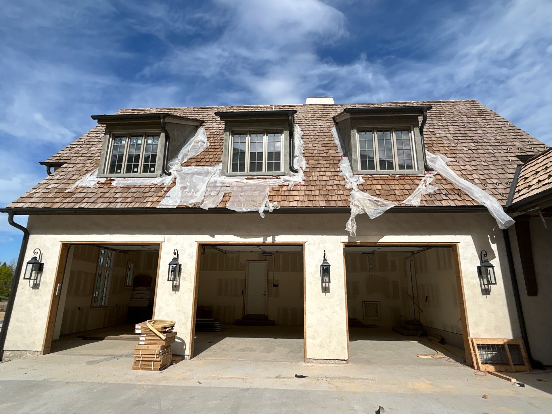 Project in Mapleton by Master Rain Gutters.