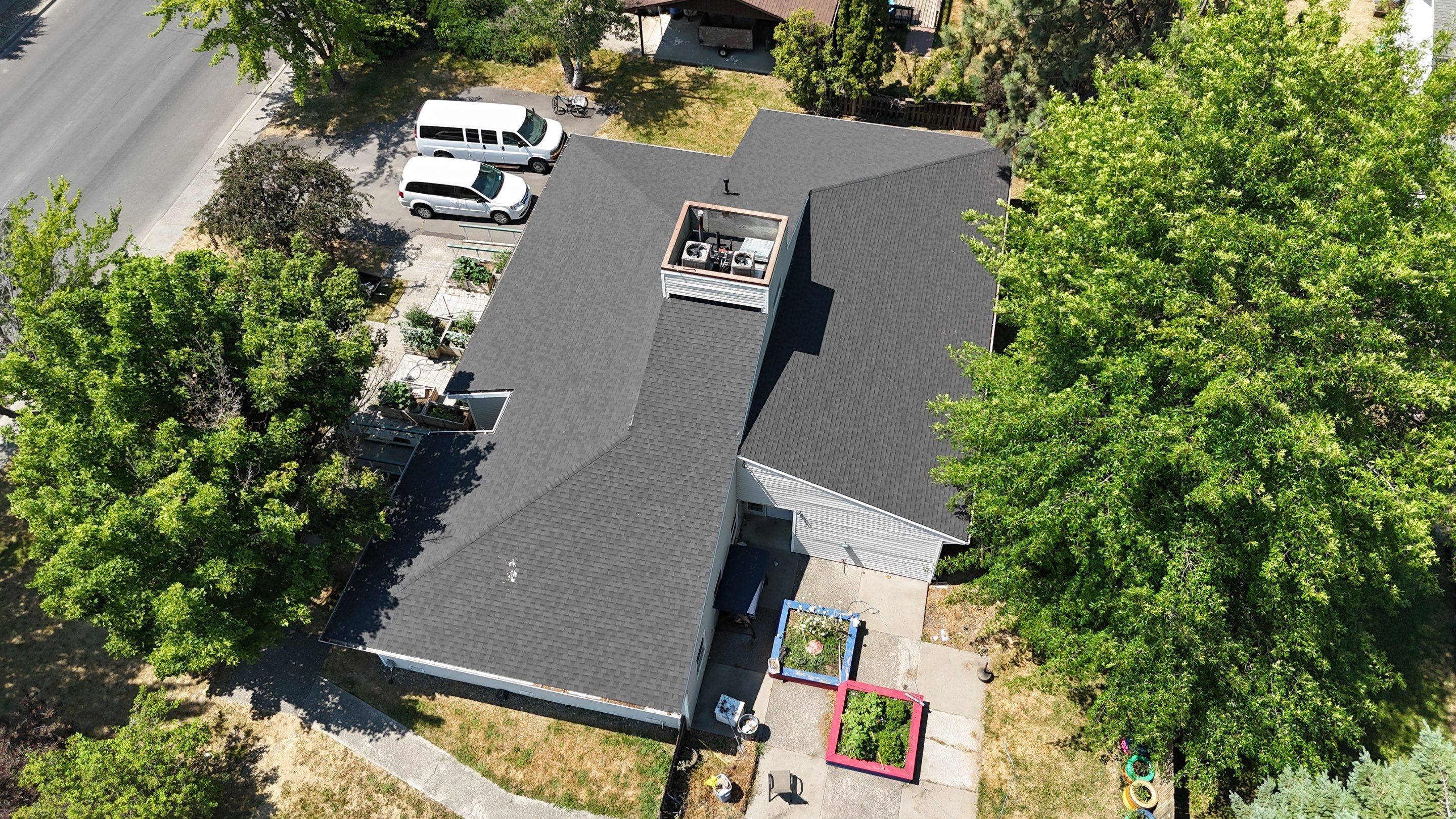 East 6th Street, Moscow Idaho Landmark - Moire Black by Alpine Roofing