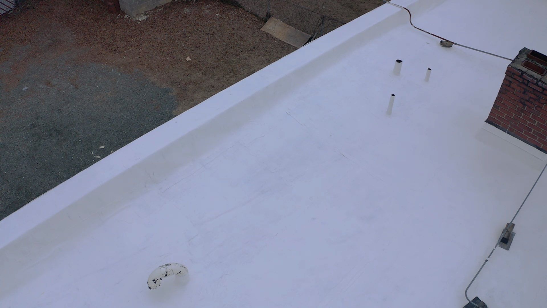 Commercial Roof Restored by Just In Time Roofing and Restoration