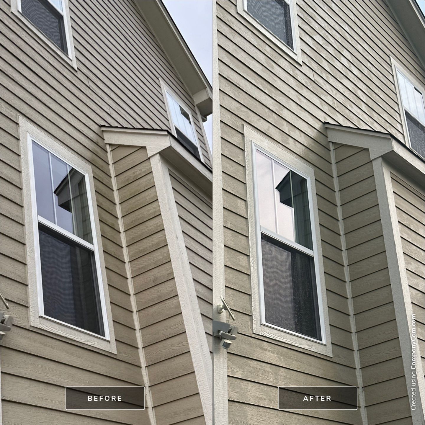 Project in Village of Lakewood by Simmons Power & Soft Washing