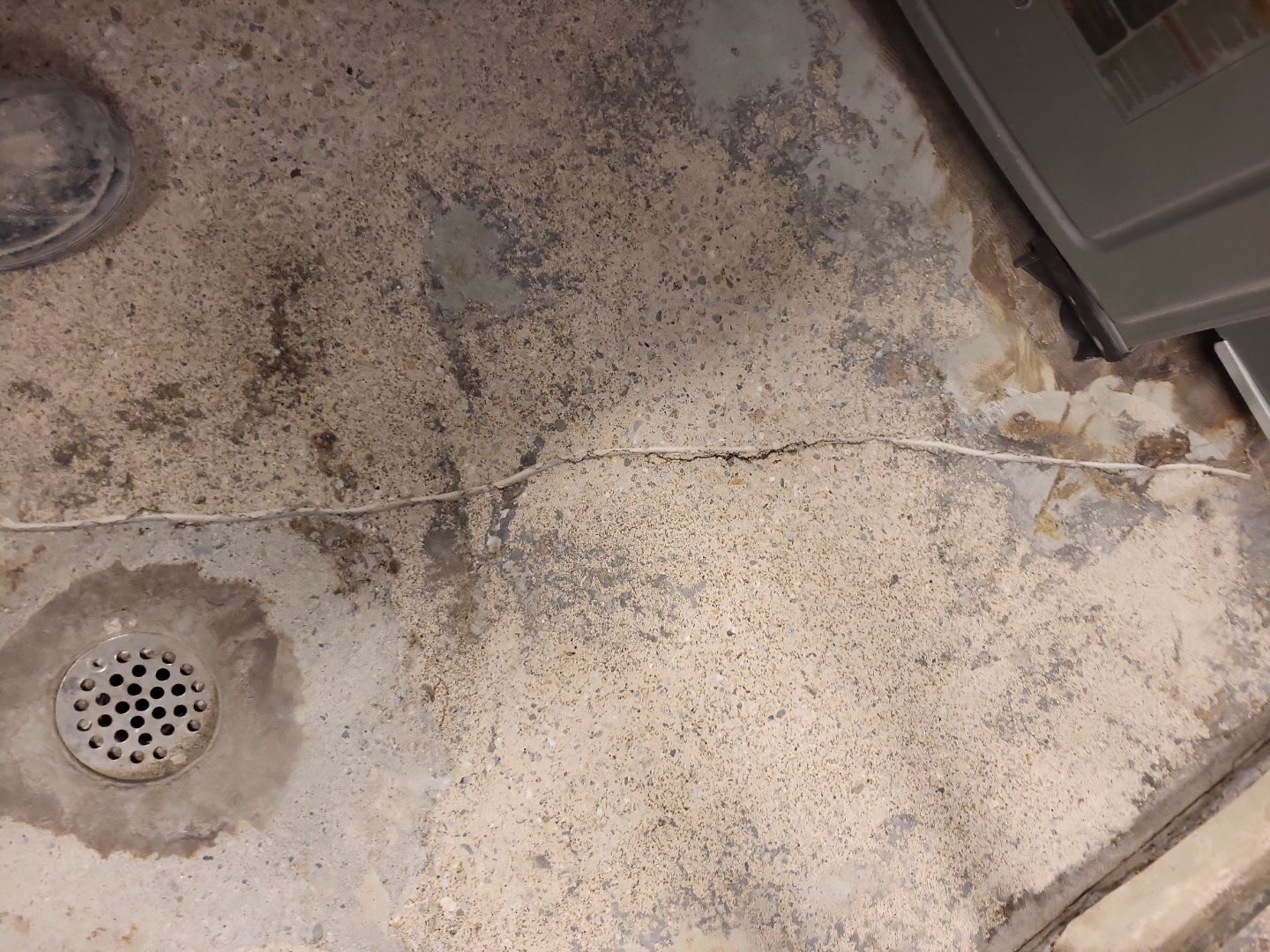 Basement Concrete Floor Coating with Penntek Flake System by Spectrum Painting, LLC