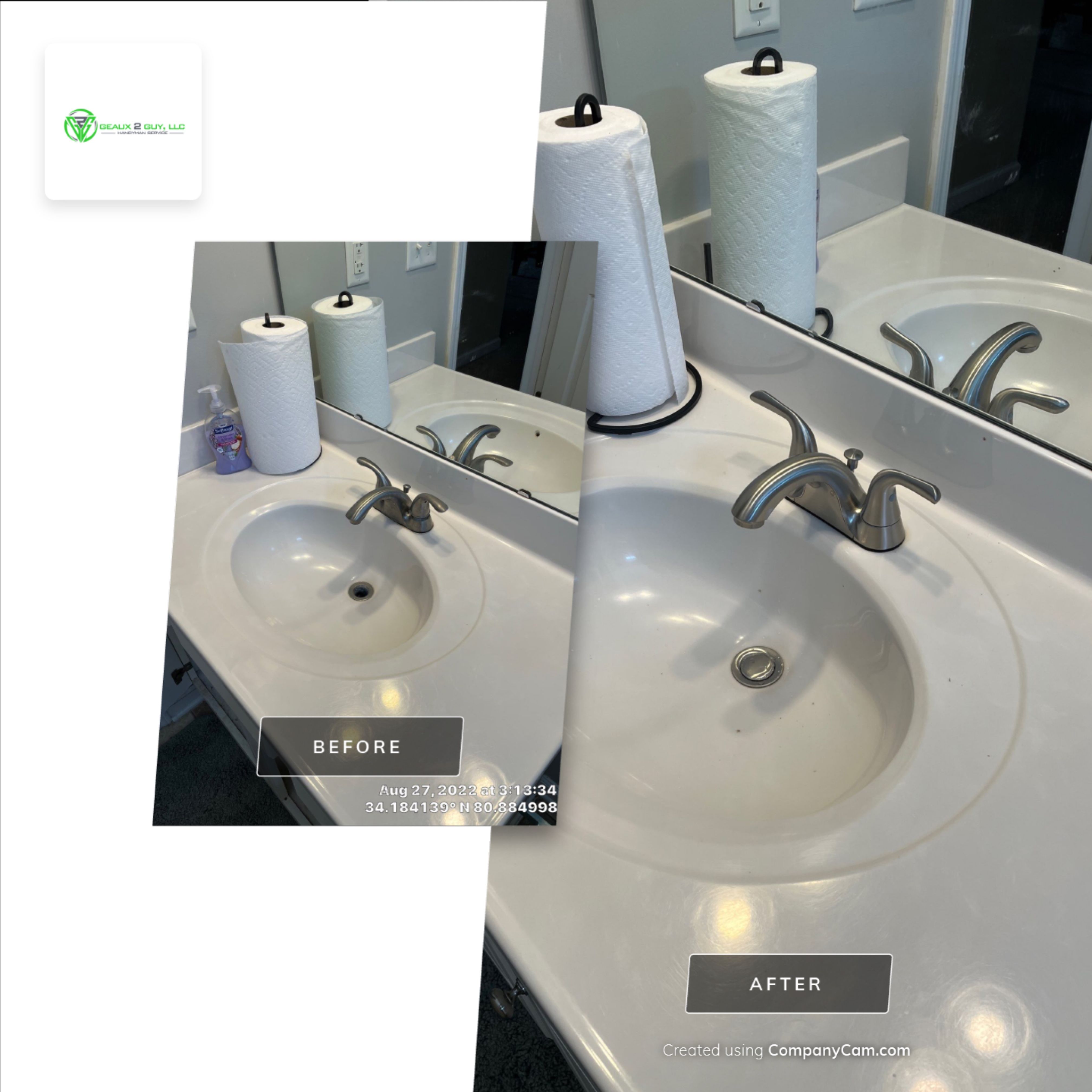 Sink Faucet Replacement by Geaux 2 Guy, LLC