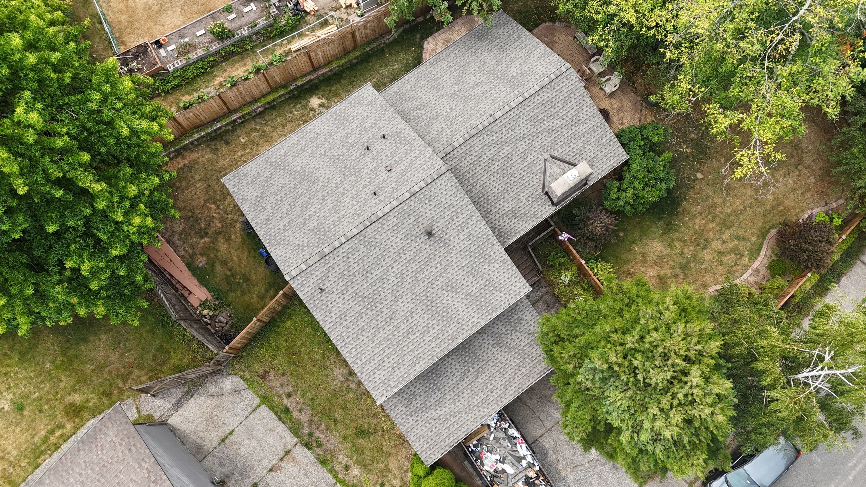 Residential Roofing Installation using GAF HDZ Shingles by Roofing Formula LLC