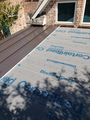 Patio Addition using Metal Roofing in Southlake, TX (76092)