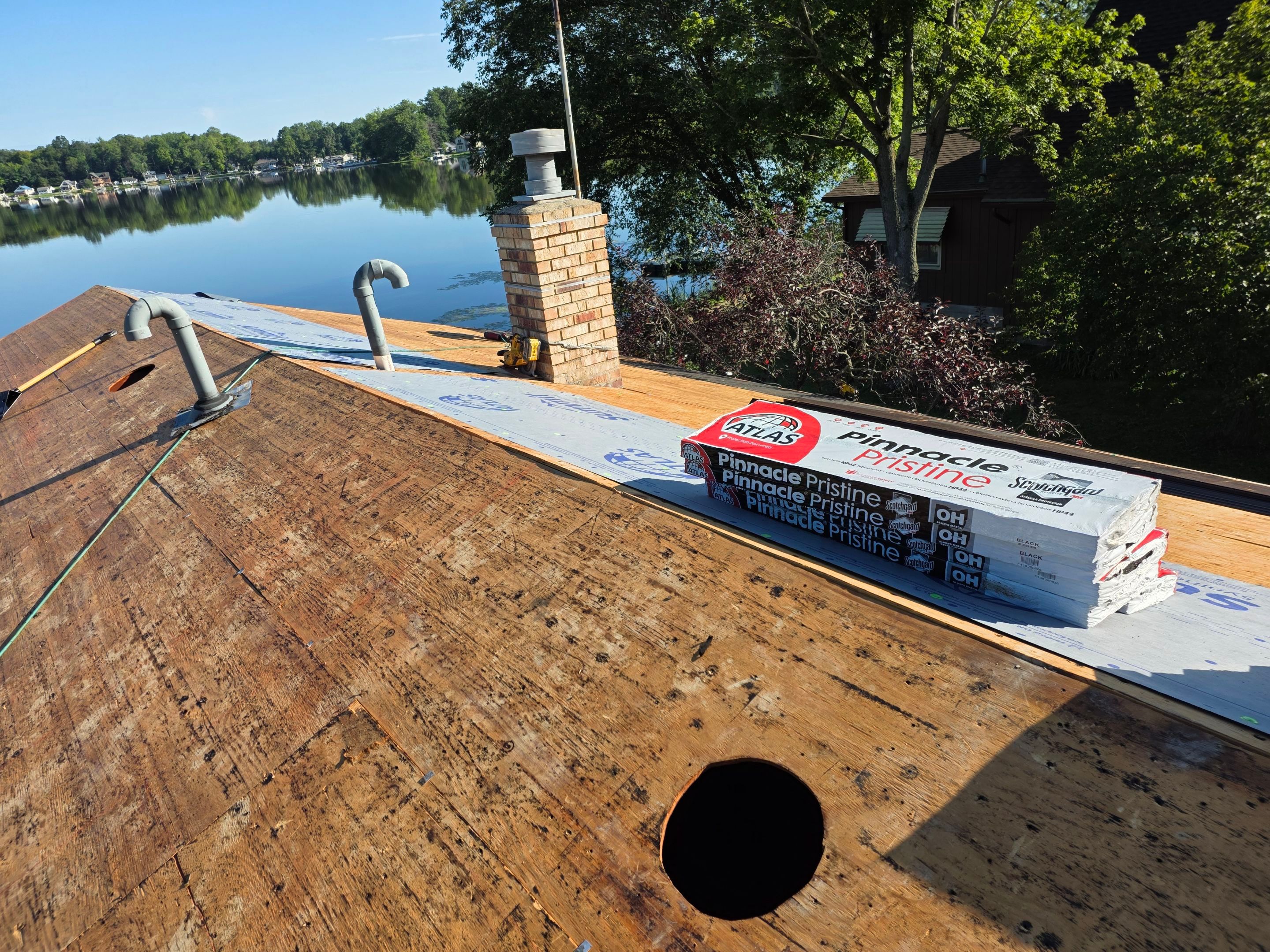 Andrea Z: Atlas Pinnacle, Color, Black Shadow, Drip Edge, Color, Black by Eagle Eye Roofing
