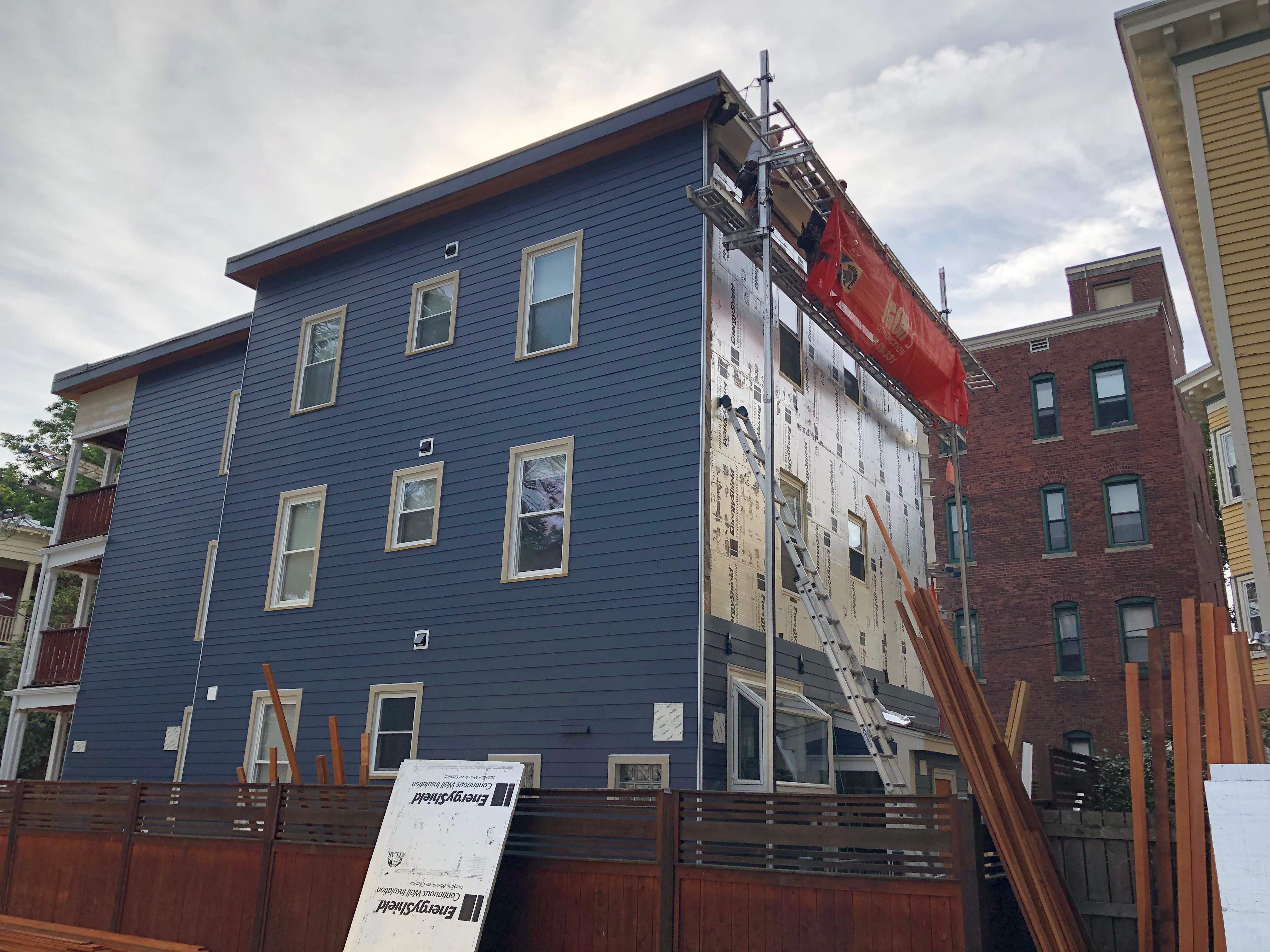 Siding Installation using James Hardie by UBrothers Construction