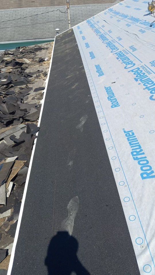 Residential Roofing Installation using Certainteed Landmark Shingles Colonial Slate Color by Secure Construction Company Inc
