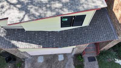 Roof Replacement with Chimney Flashing Detail — Houston, TX
