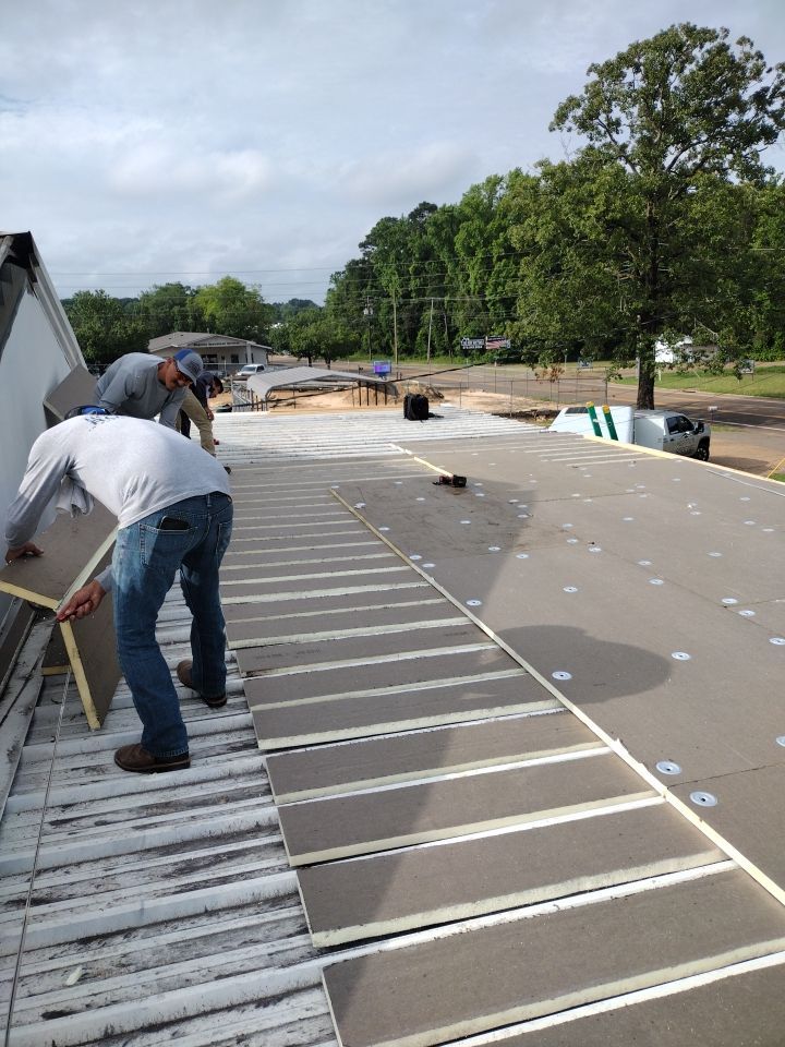 Office Building in Magnolia by Hostetler Roofing
