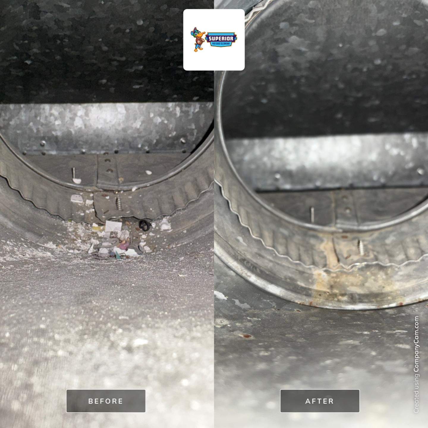Air Duct Cleaning With a Vacuum Truck in Pittsburgh, PA by Superior Air Duct Cleaning