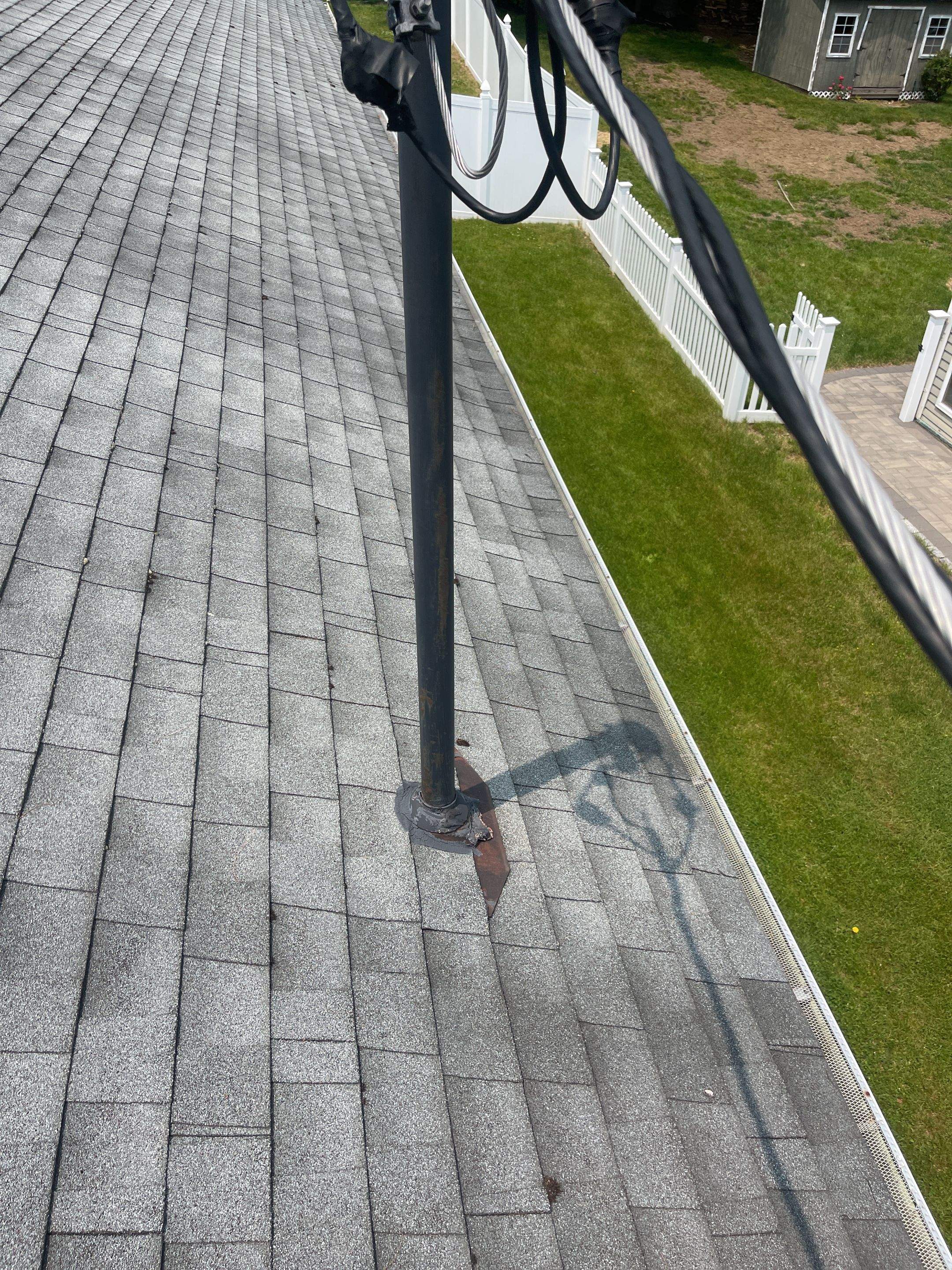 Residential Roofing Installation using Owens Corning Duration Onyx Black by A Plus Exterior