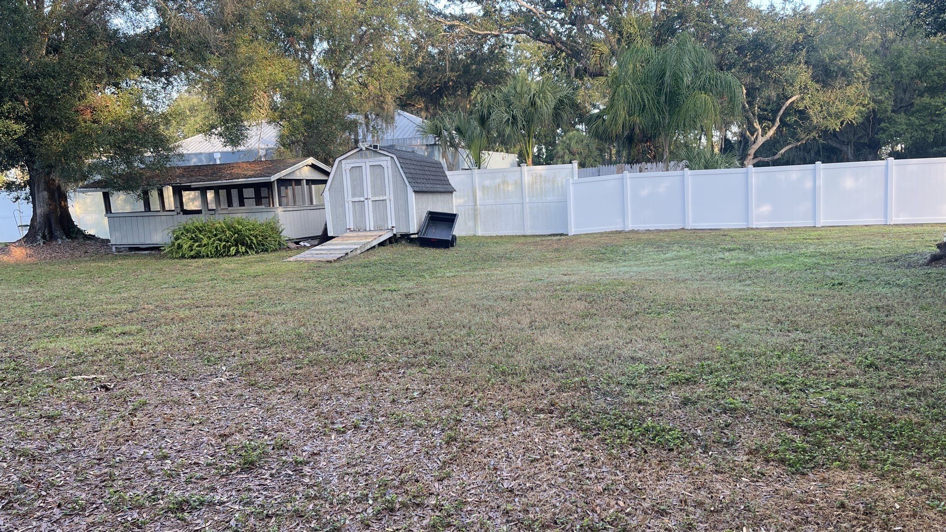 Palmetto, FL 6 ft. Tall White Vinyl Privacy Fence  by Asap fence and gates, LLC