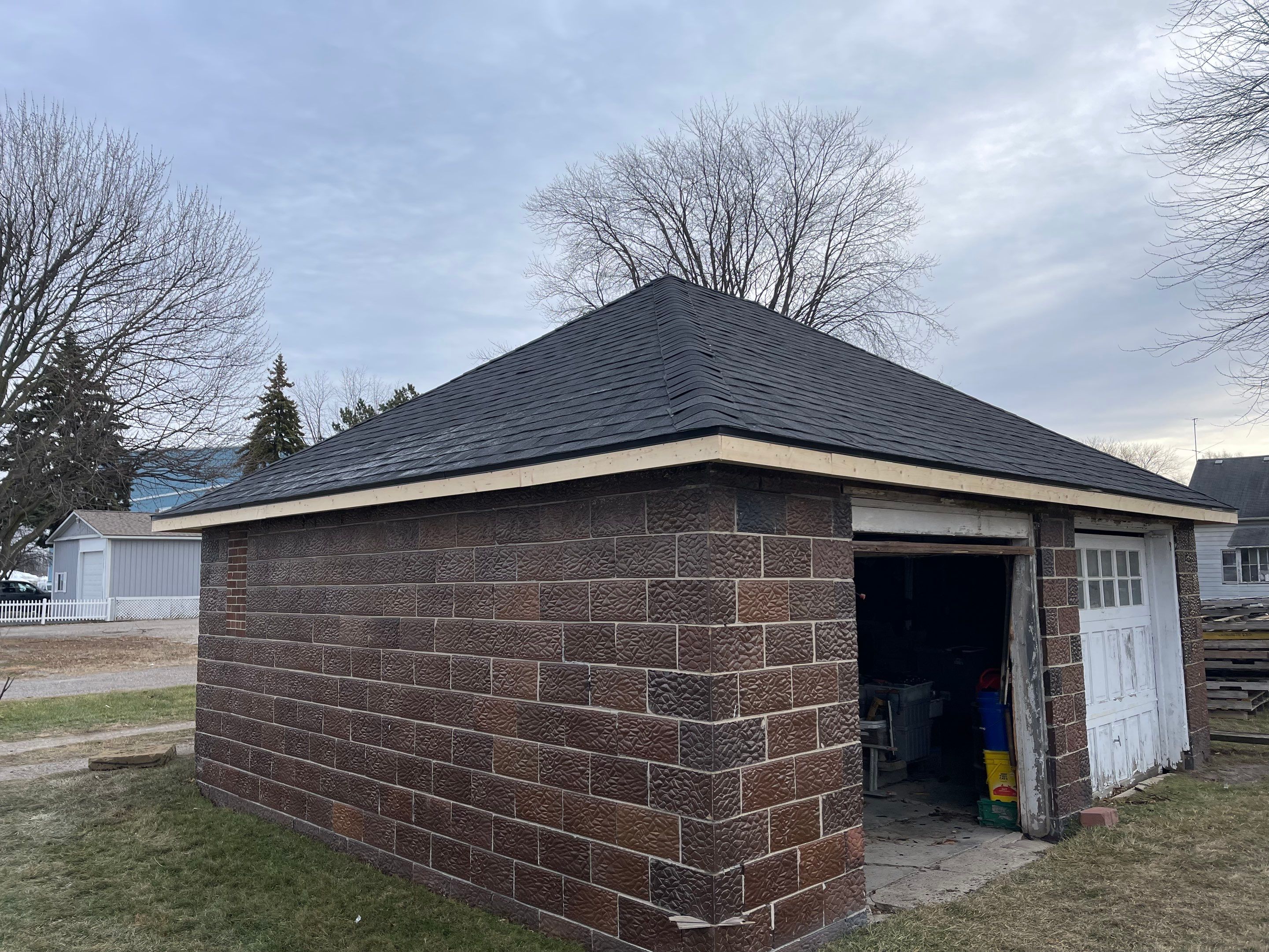 Residential Roofing Installation using IKO Dual Black by JNR Roofing LLC