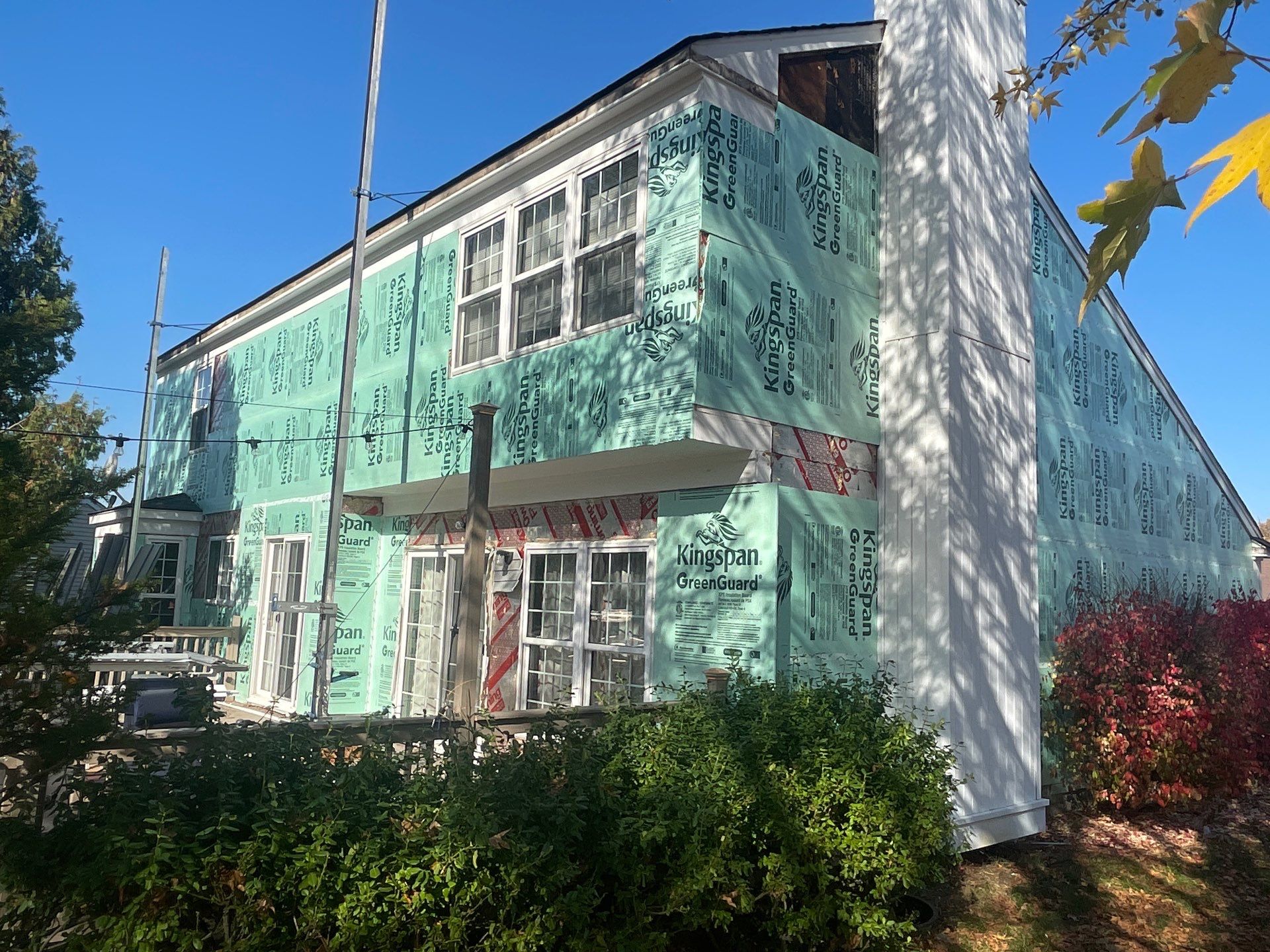Siding Replacement using Certainteed Restoration Classic D4 Midnight Blue by 180 Contractors