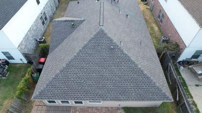 Full Roof Replacement on Two-Story Brick Home — Spring, TX
