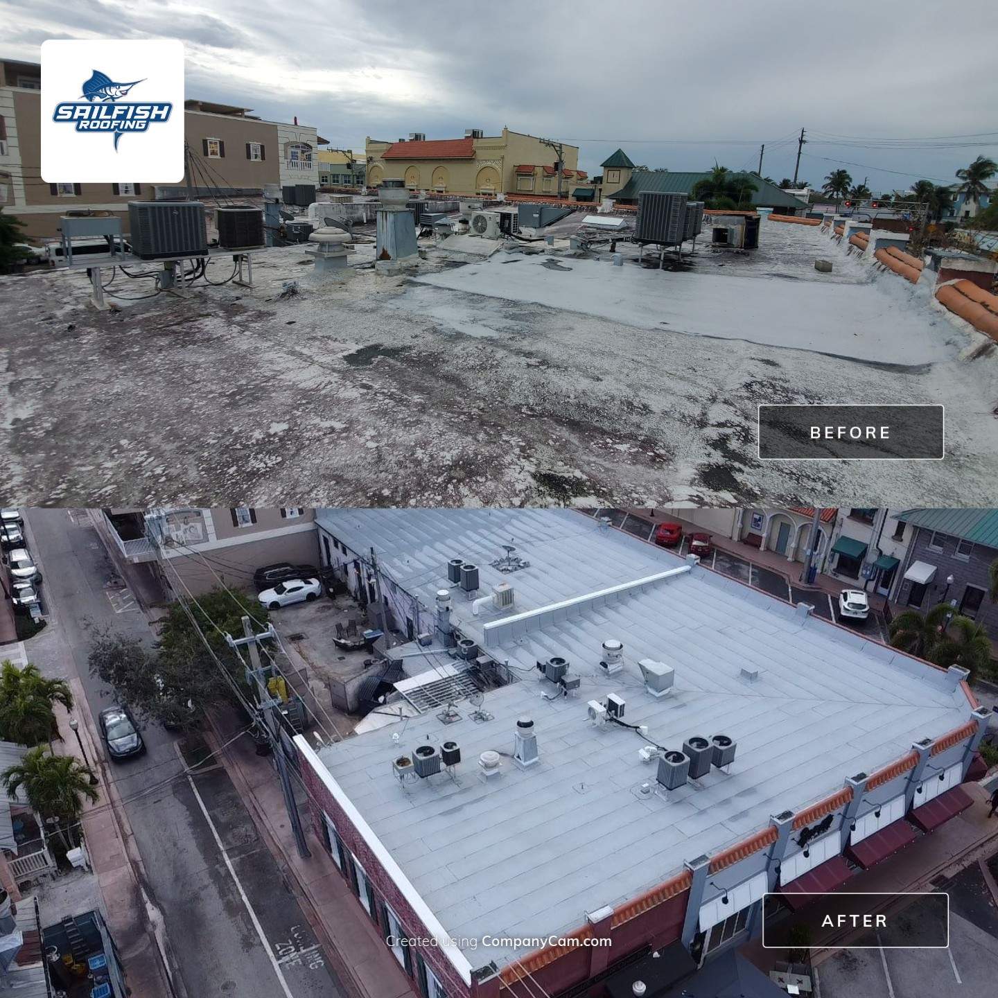 Torch Applied Modified Bitumen Roof Replacement by Sailfish Roofing