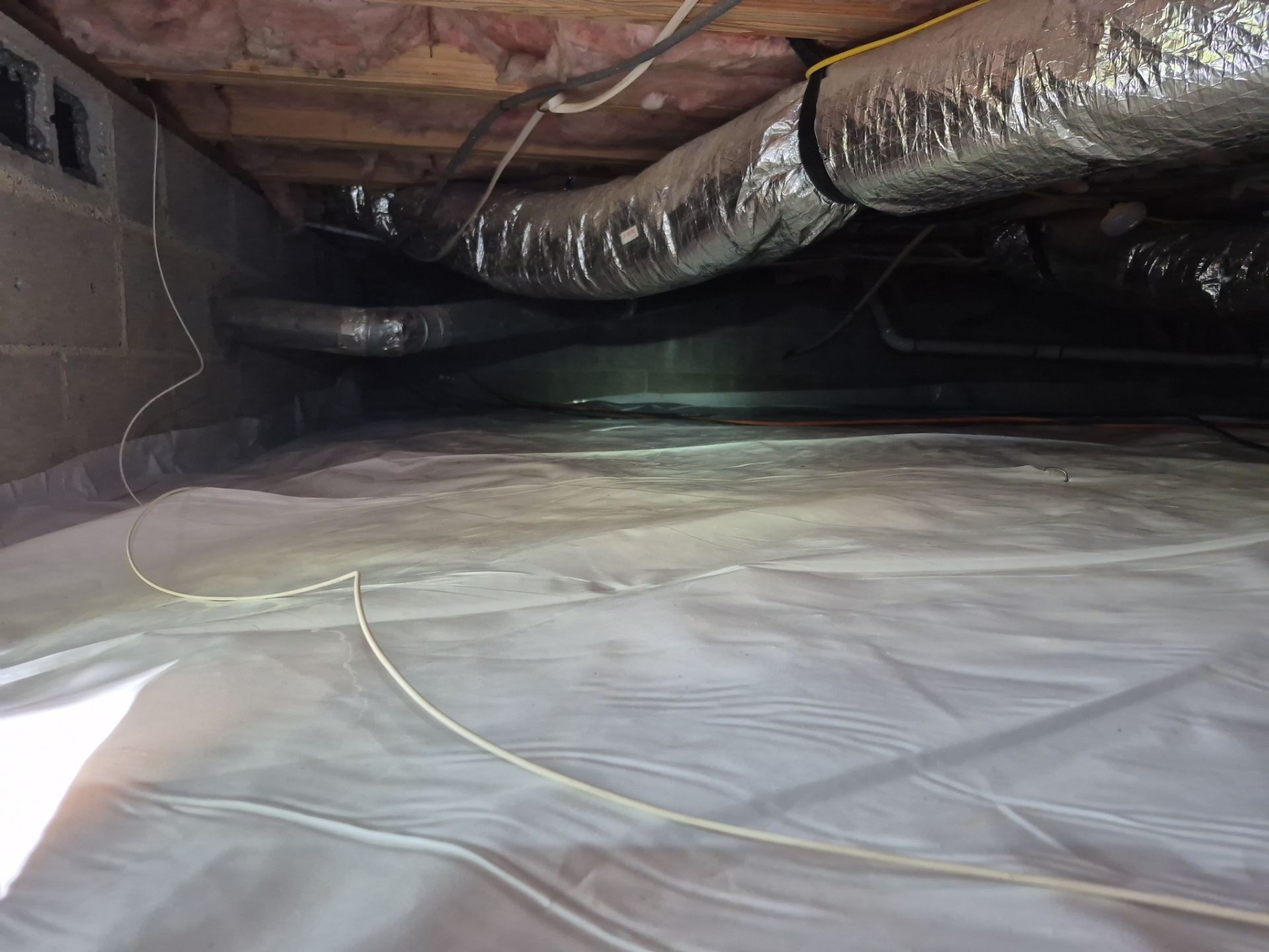 Project in Williamsburg by Patriot Crawl Space Repairs