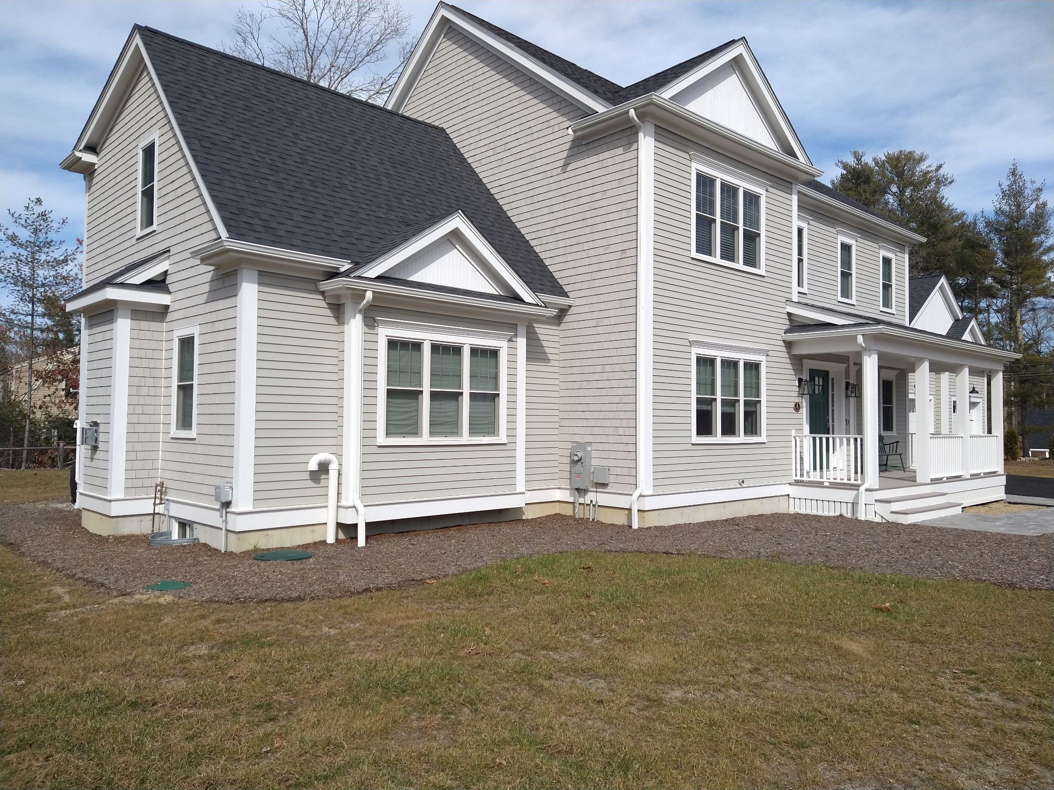 Gutter Installation using 5" K-Style Aluminum Gutter in Marshfield by Gutter Pro Enterprises