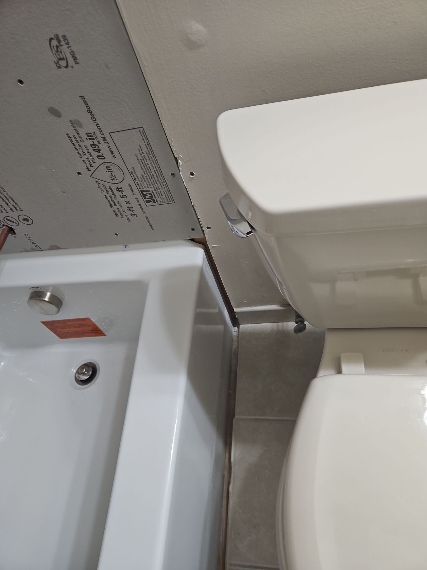 Bathroom remodel  by A R Crowell Plumbing/Finishing Touch Remodeling