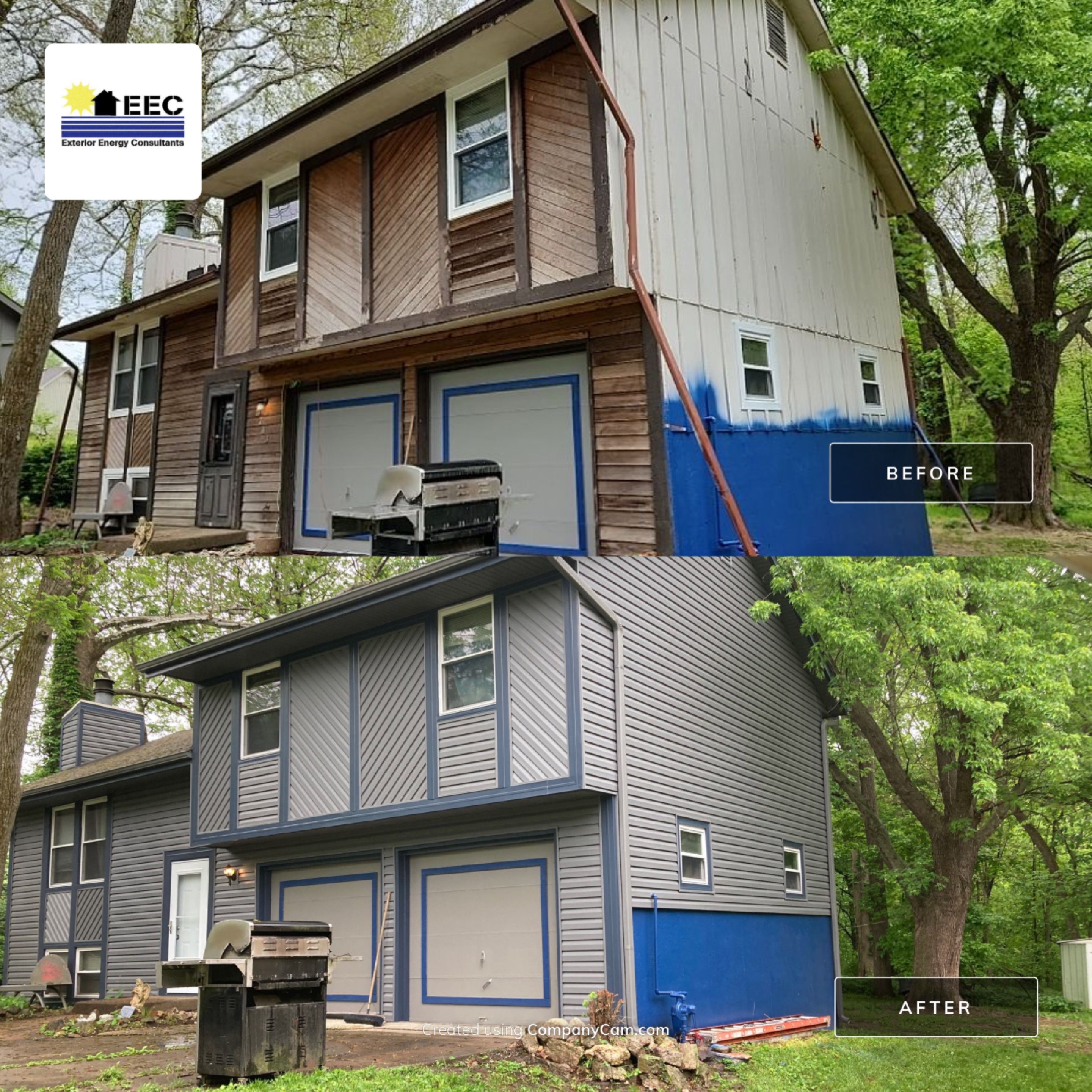 Siding Installation and Roof install with OC Oakridge by EEC  Windows, Siding & Roofing 