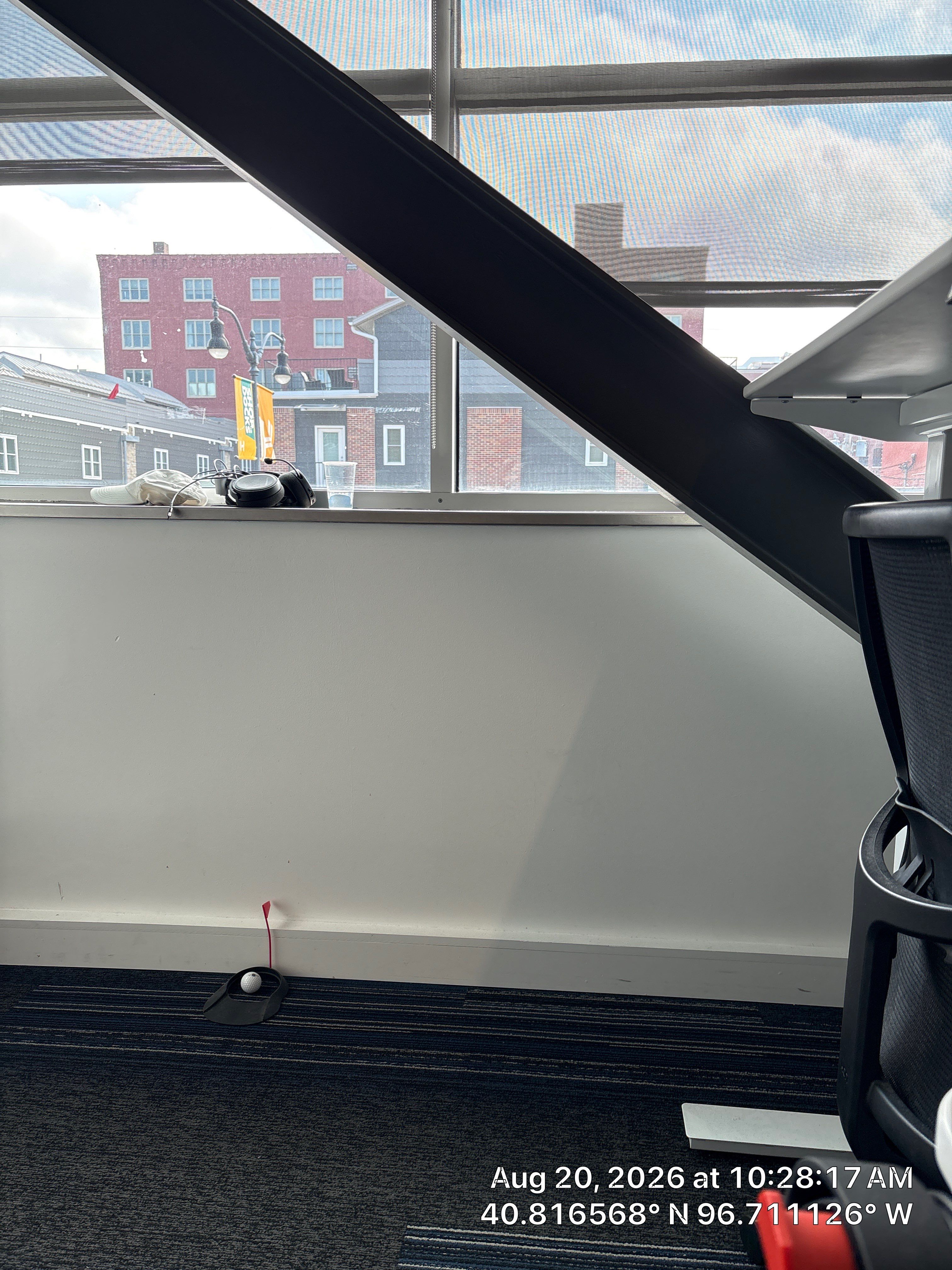 Commercial Office Furniture and Ergonomic Desk Setup in Lincoln by CompanyCam Sales Demo