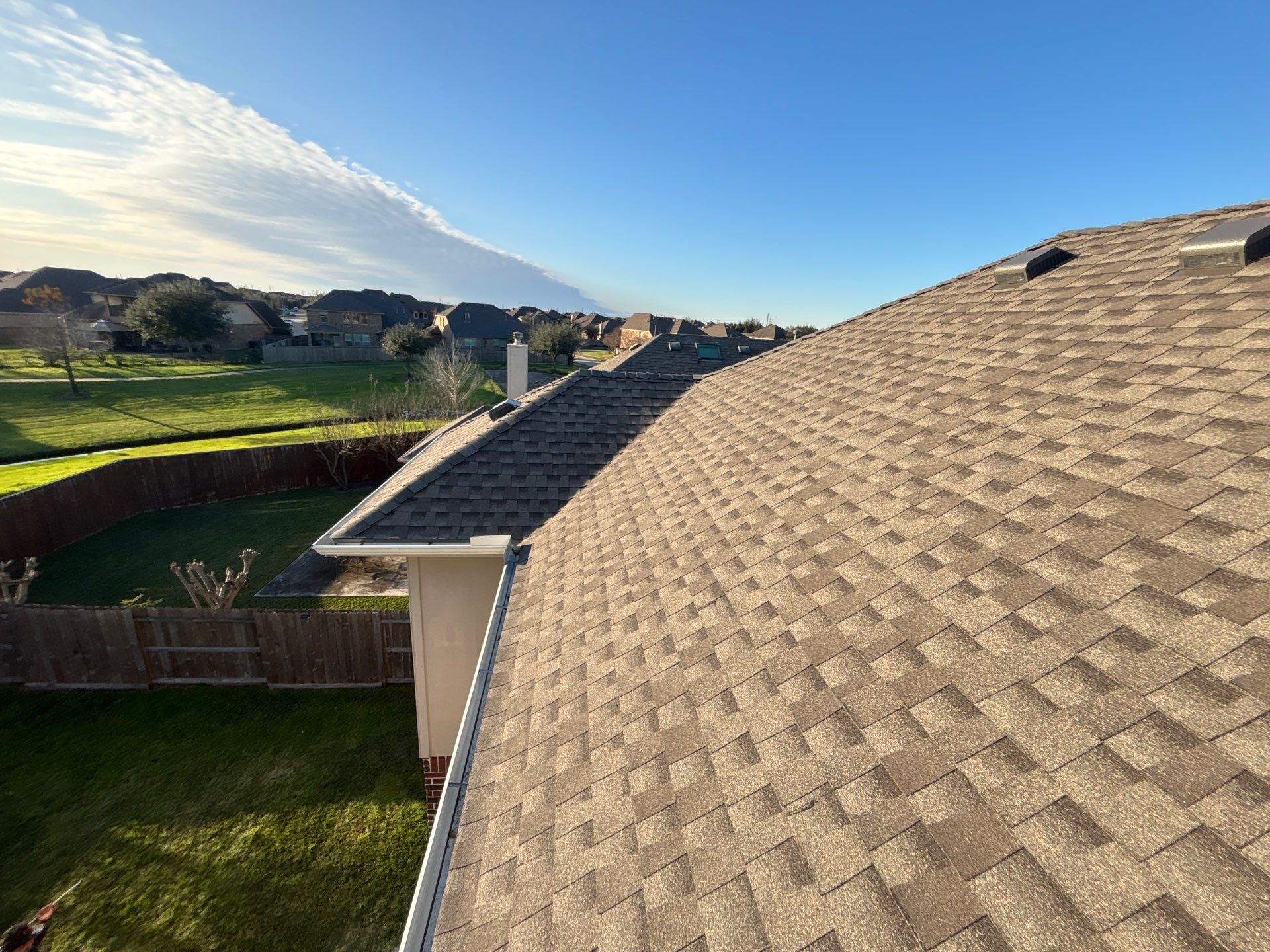 Residential Roof Replacement using GAF HDZ - Weathered Wood by Elite Roofing LLC