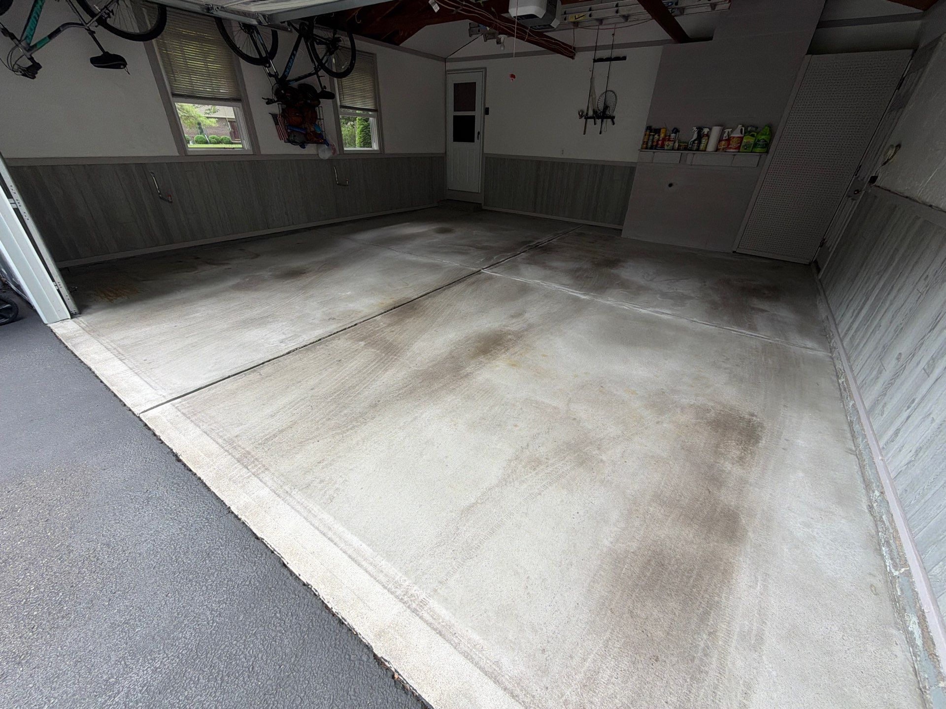 Vintage Silverado Garage Coating by NG Masonry & Construction LLC