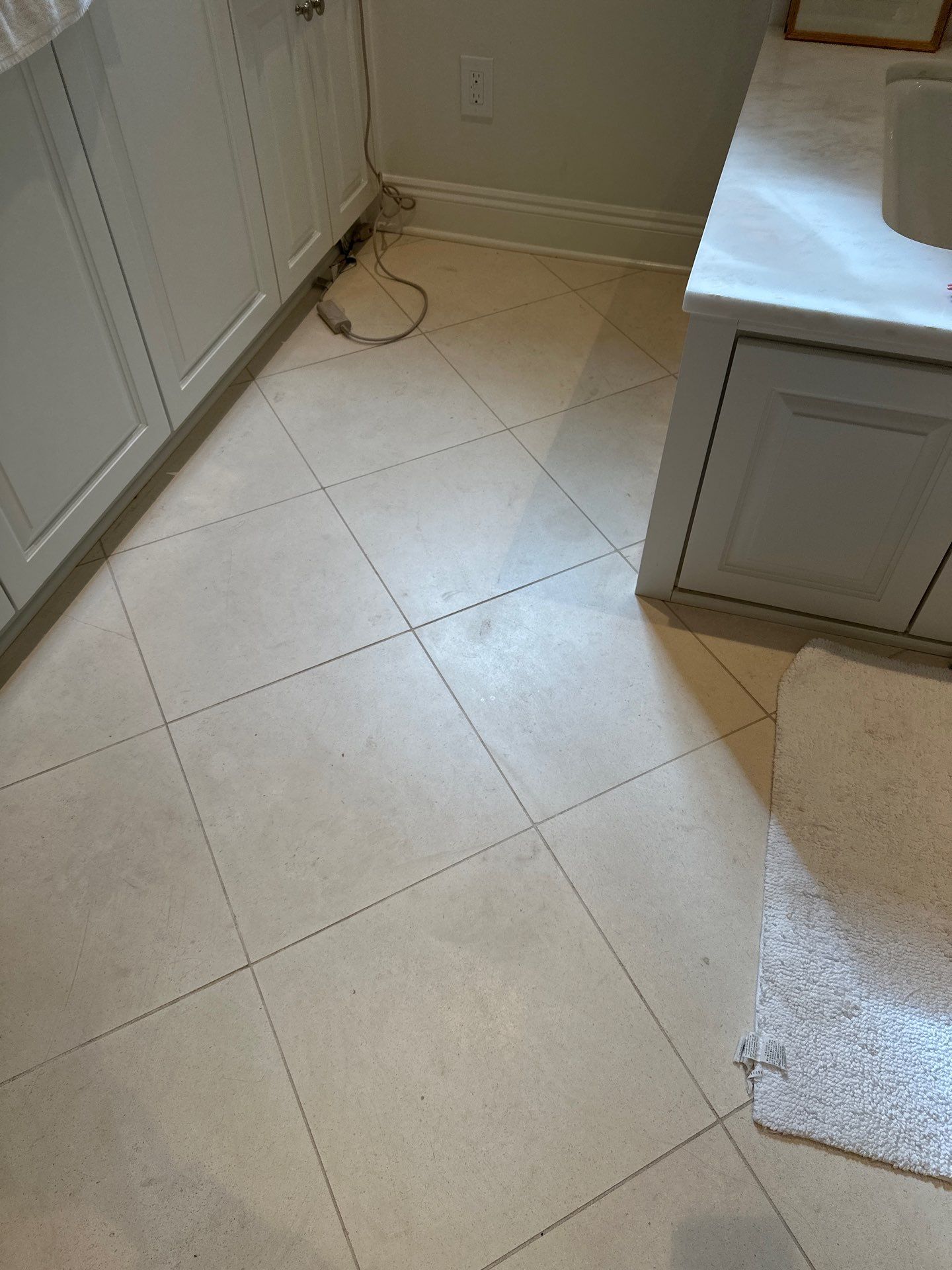 Bathroom Marble Restoration in Mobile by Cornerstone Hard Surface Restoration