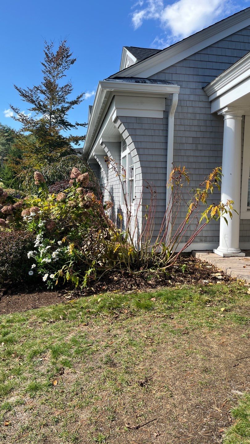 Gutter Installation using 6" K-Style Aluminum Gutter at Pine Hills Golf Course by Gutter Pro Enterprises