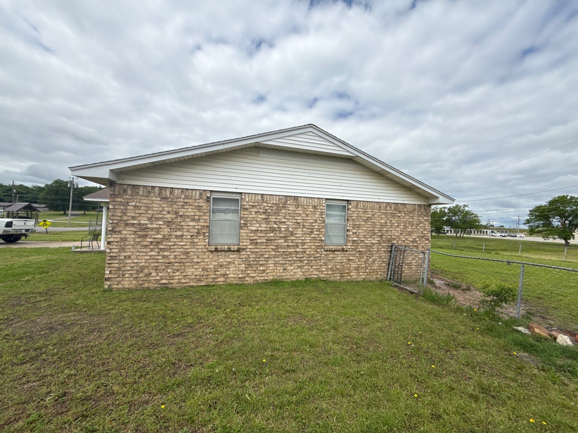 New roof & siding paid by insurance. Along with new roof sheathing.  by In & Out Construction & Remodeling, LLC