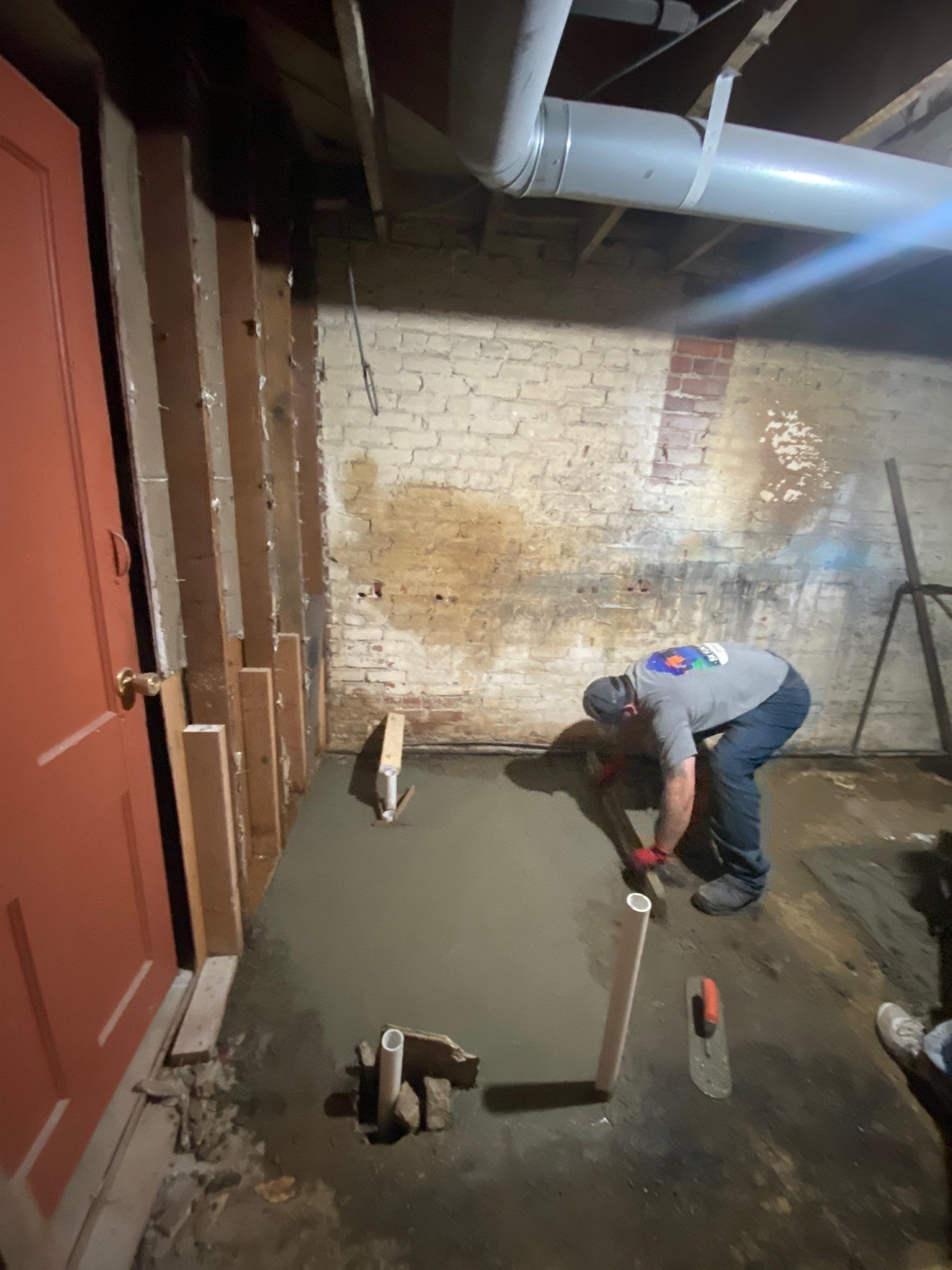 Gym Bathroom Remodel – Wisner, NE by Crows Roofing LLC