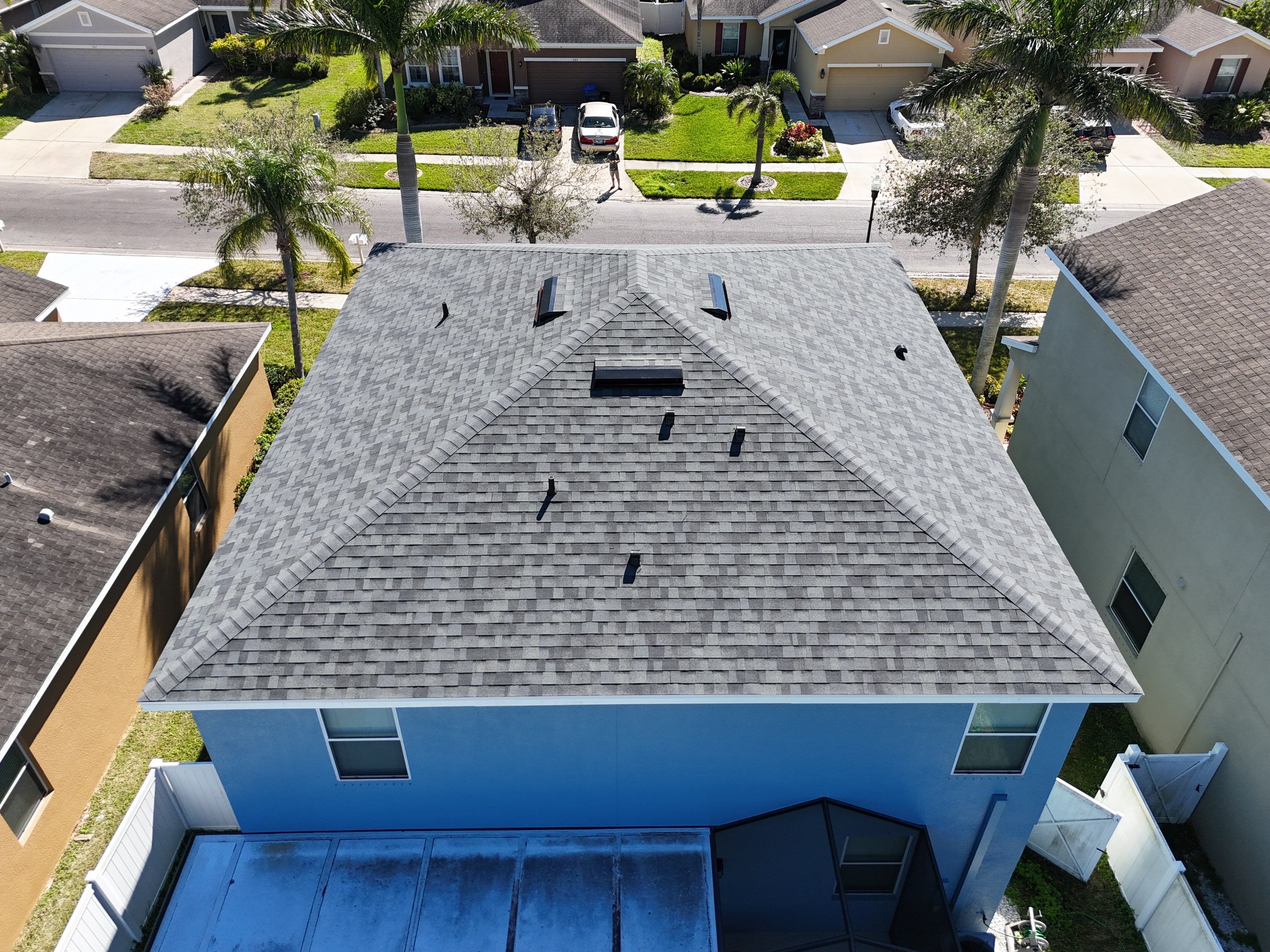 Roof Replacement in Ruskin FL. by Steadfast Roofing 