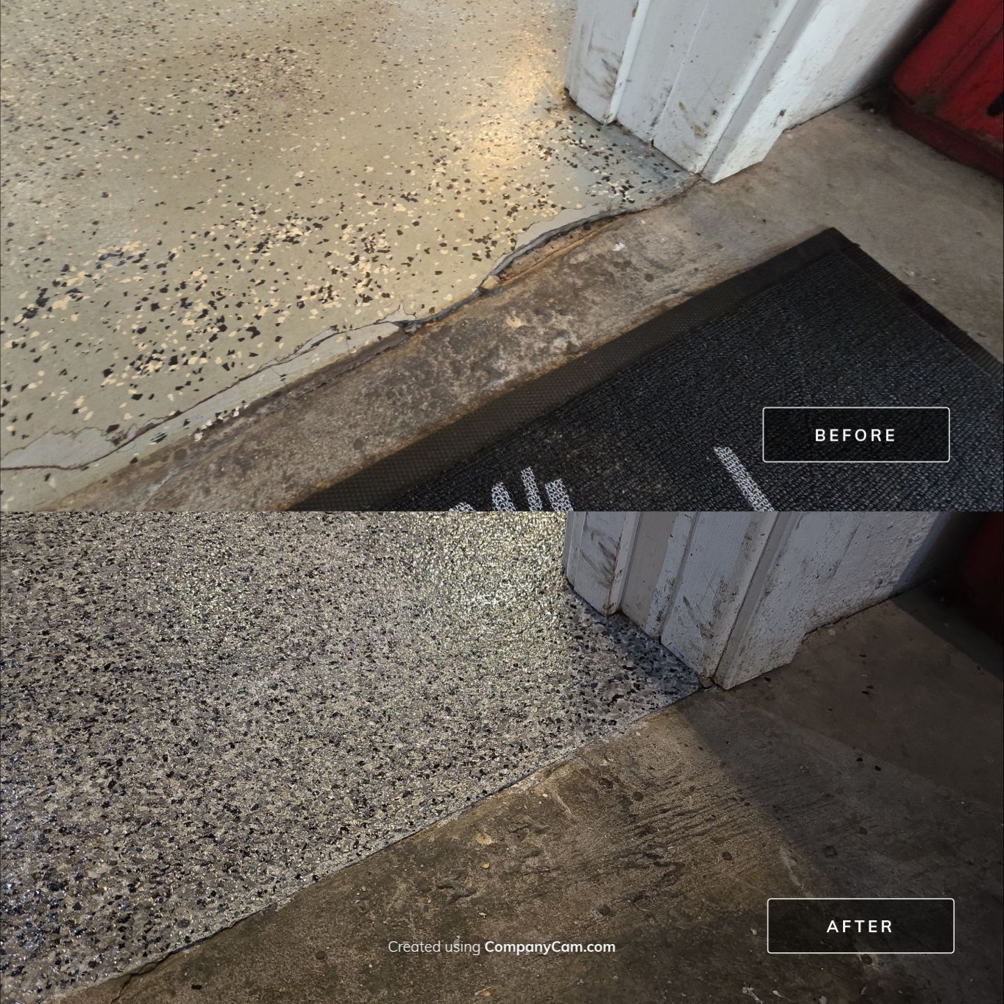 Check it out! Steelwheel Corner gets a new floor! by Elite Floor Solutions
